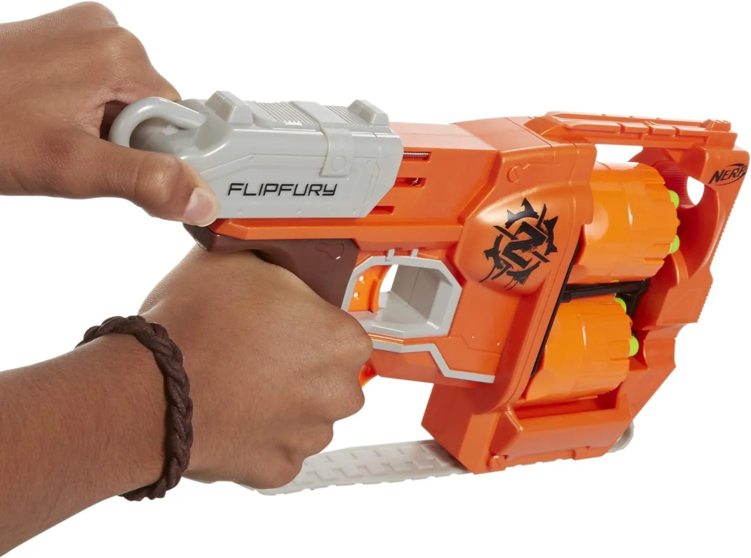 Pistolet Nerf Zombie Flipfury - Image 3