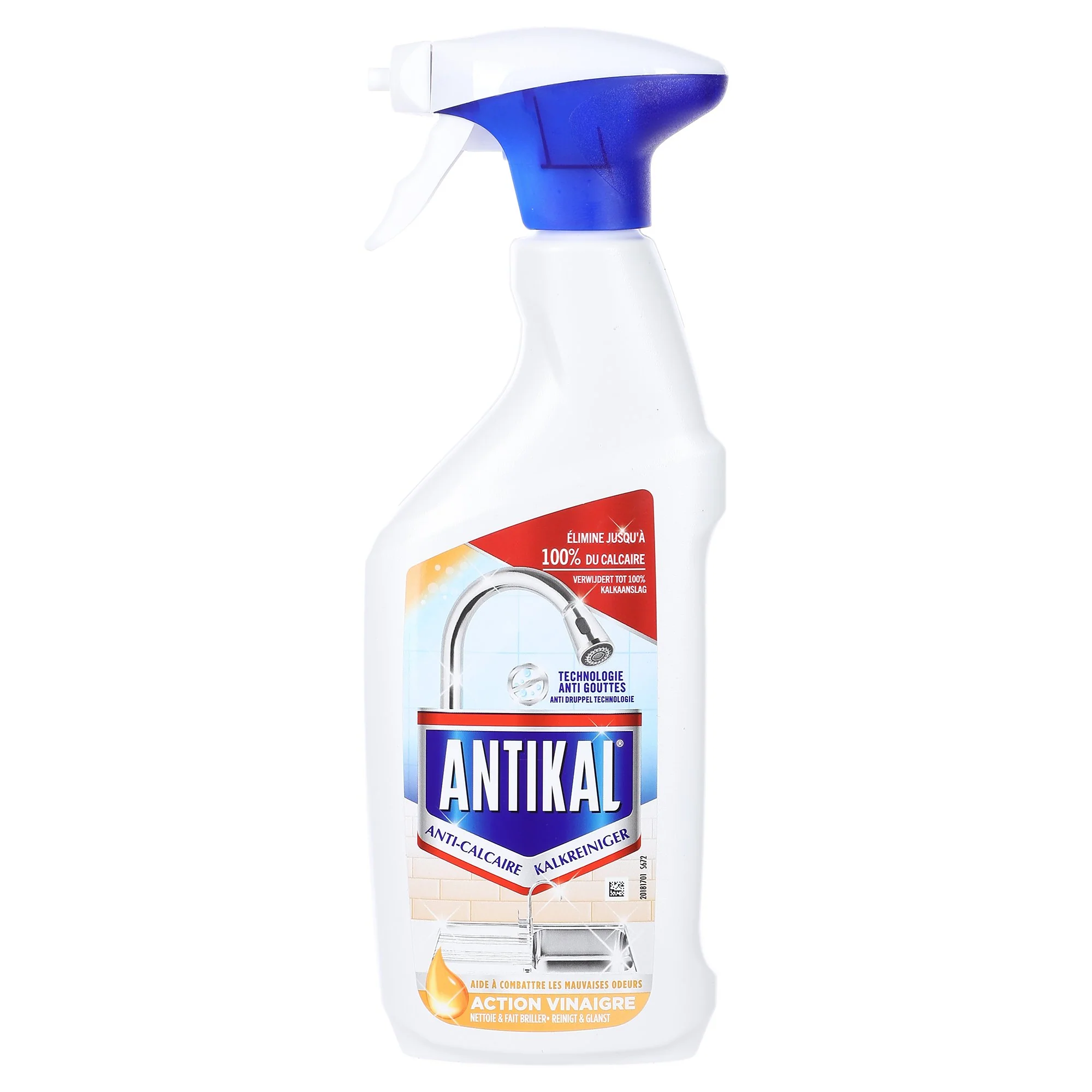 Pistolet nettoyant anticalcaire