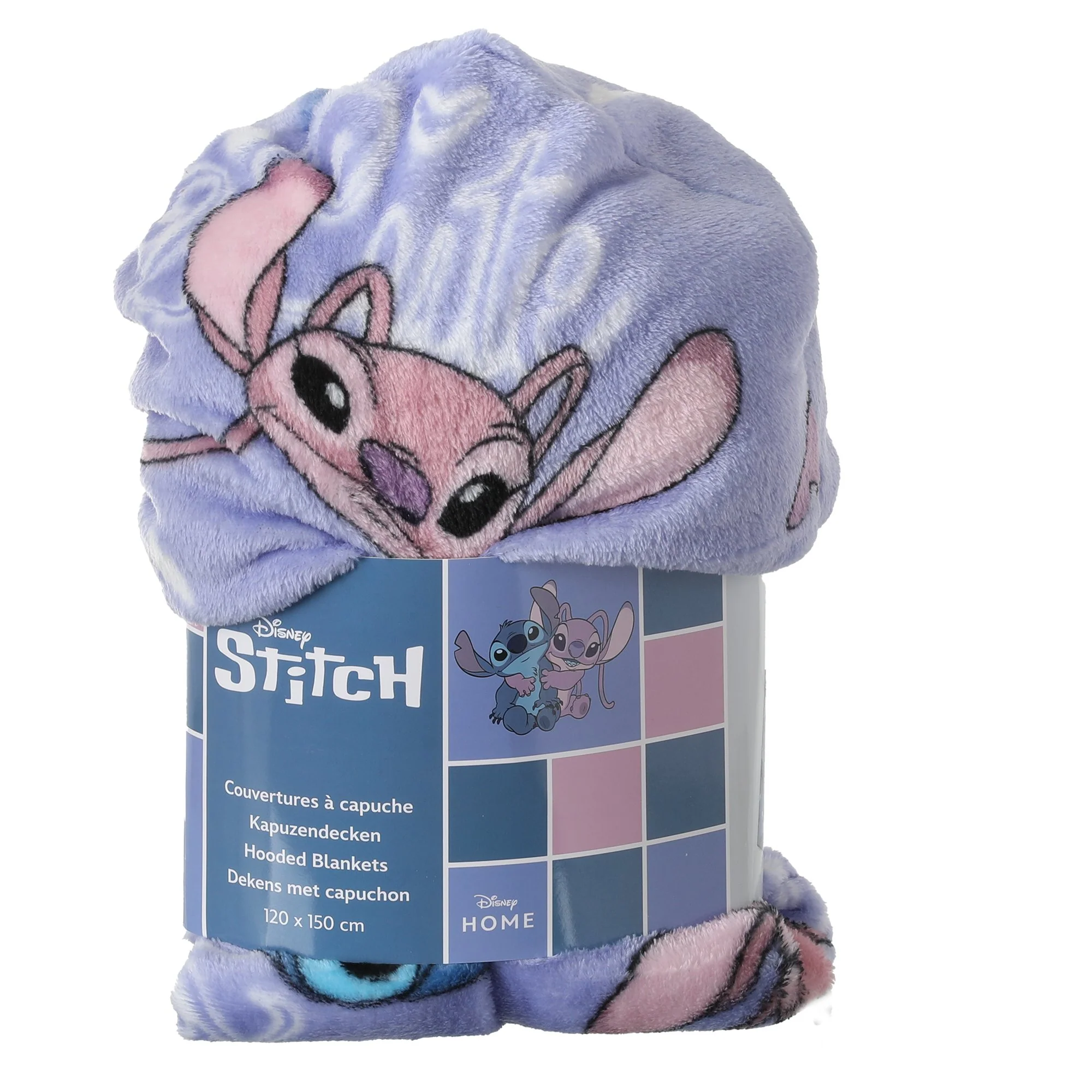Plaid à capuche licence - Bleu foncé - Image 2