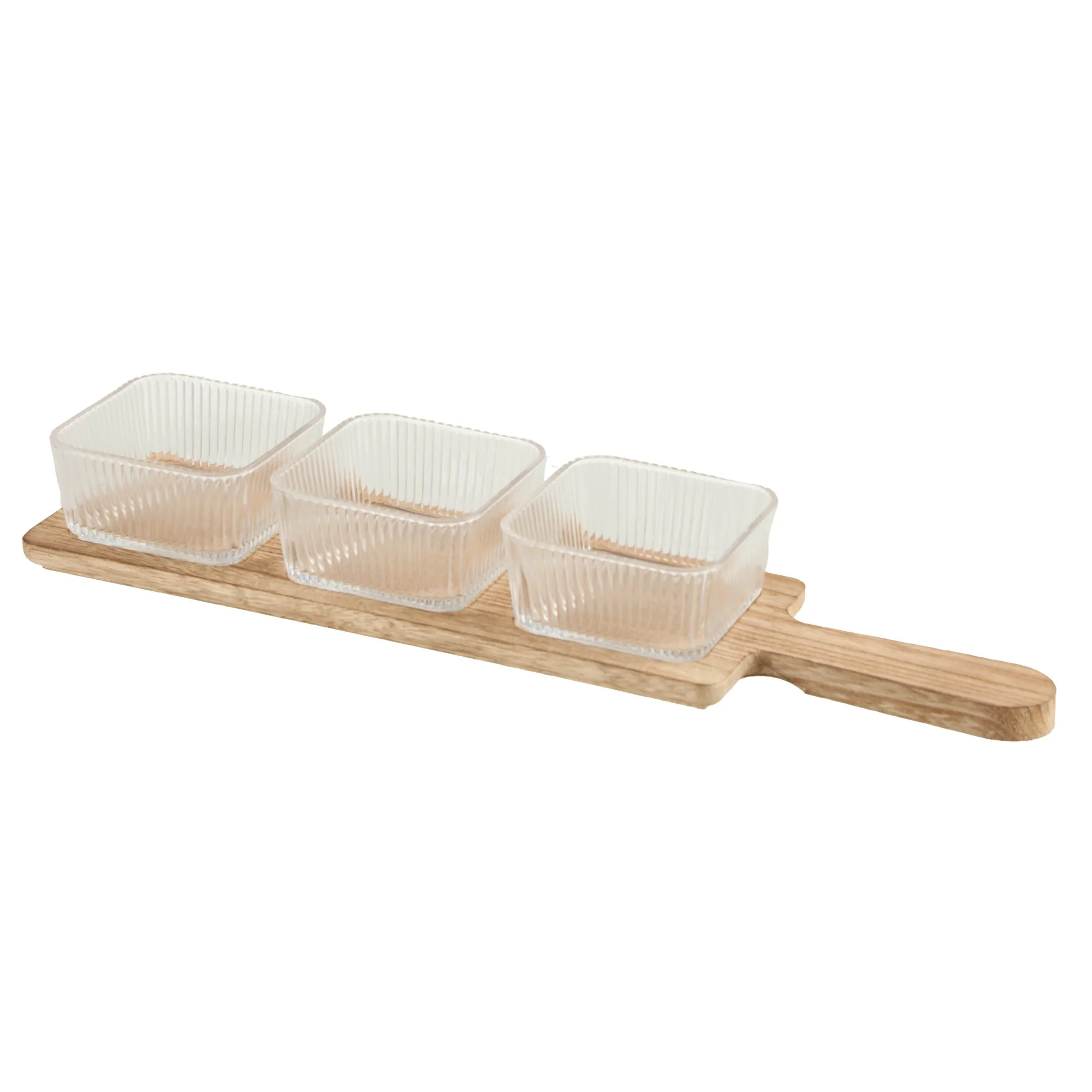 Planche apéritif avec 3 coupelles - Image 3
