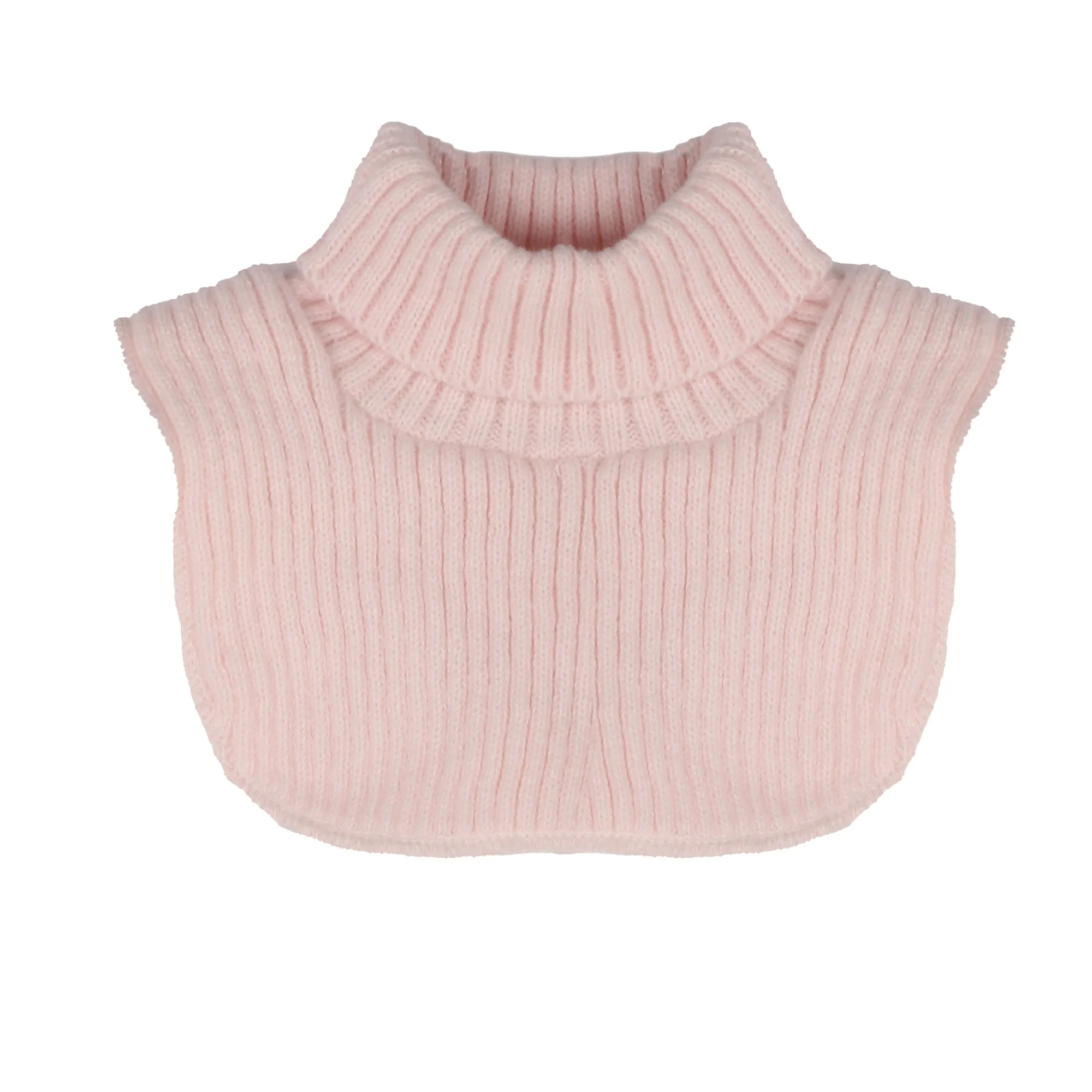 Plastron en maille  - Rose