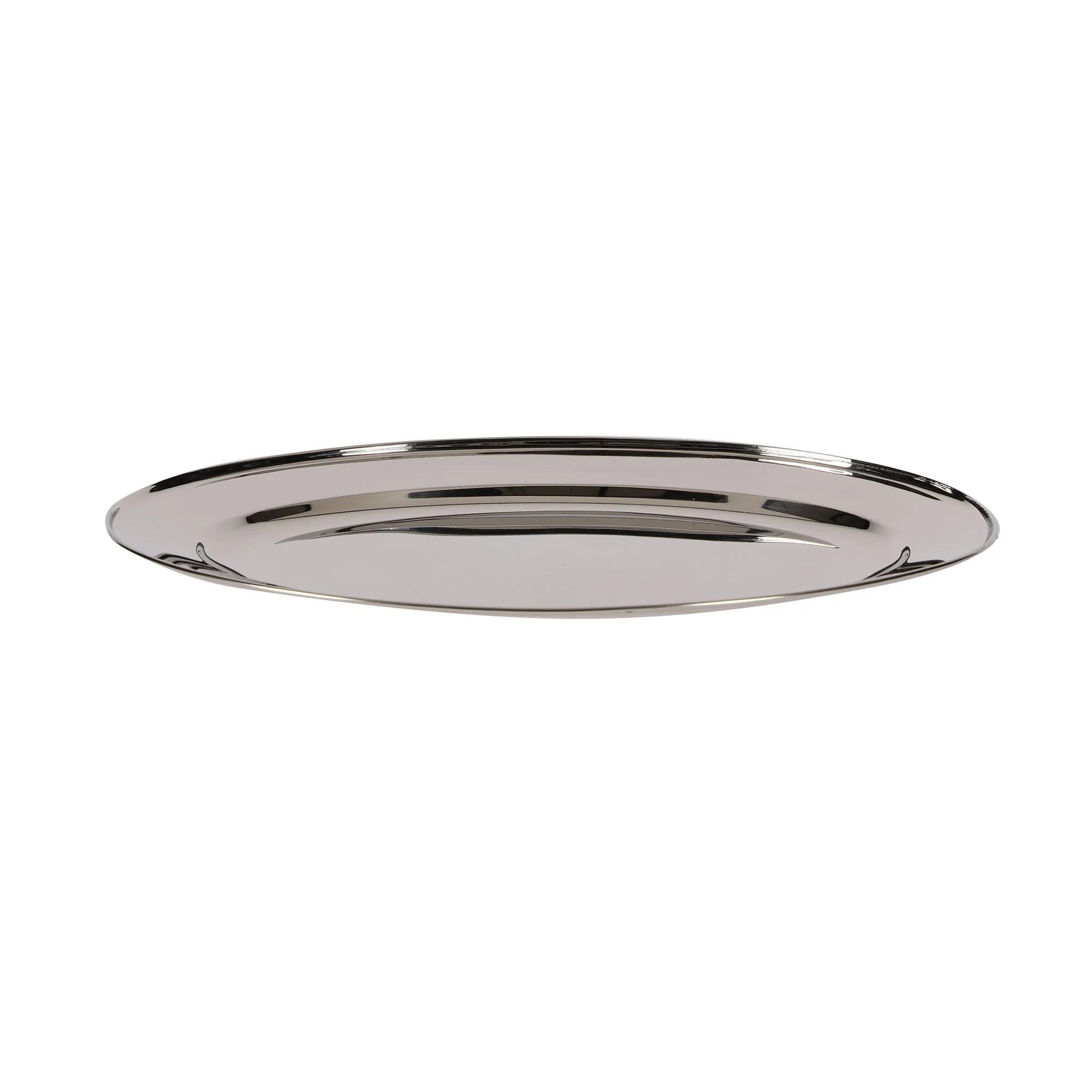 Plat de présentation oval en inox - Image 3