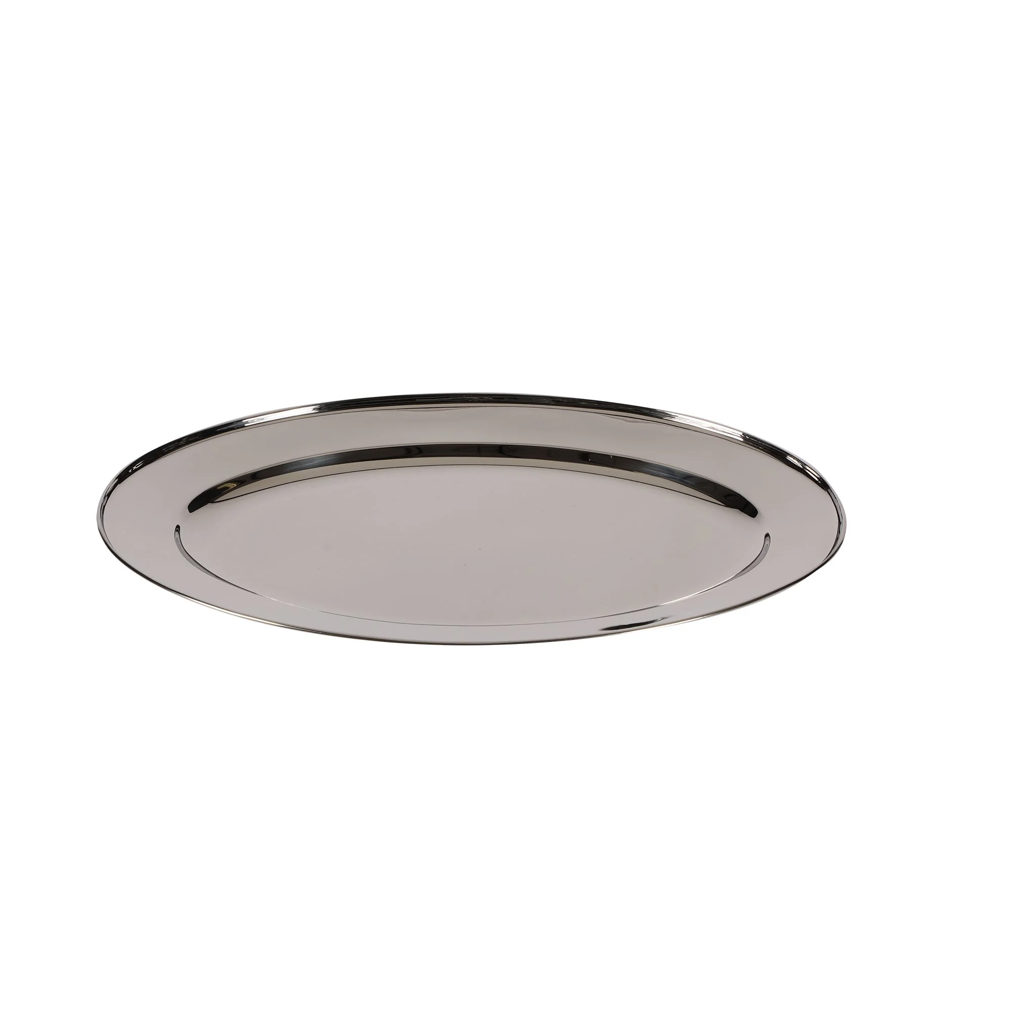Plat de présentation oval en inox - Image 4