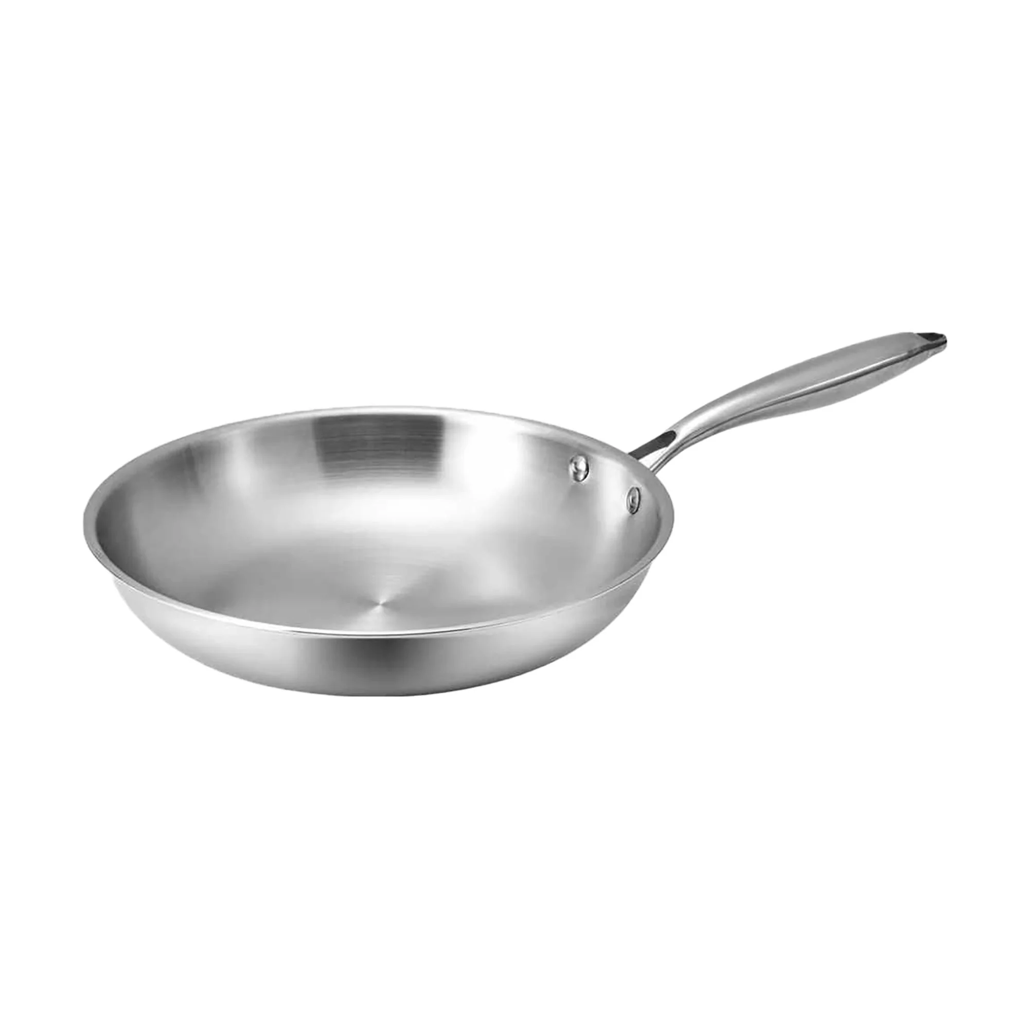 Poêle en inox avec induction 28cm