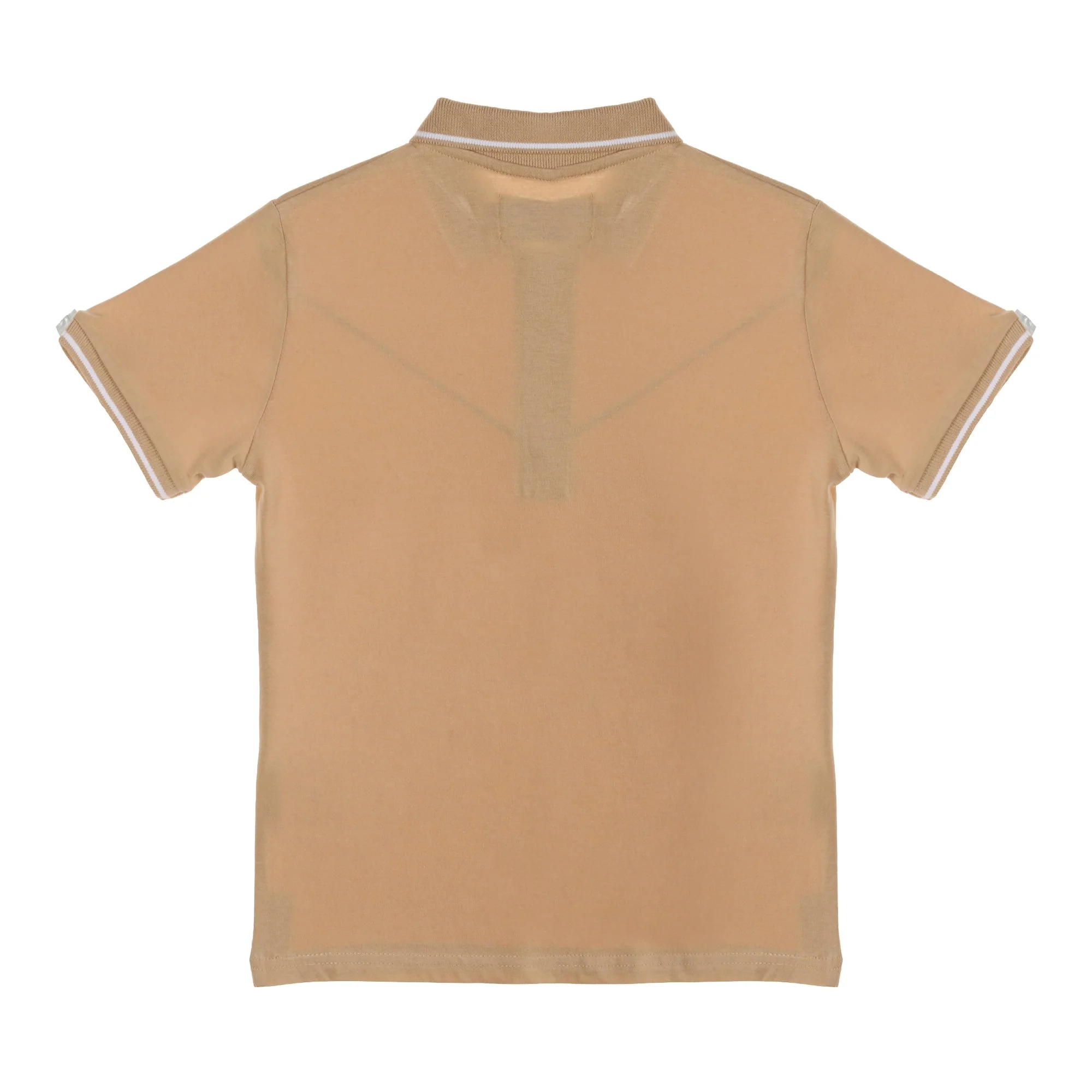 Polo manche courte - Beige - Image 2