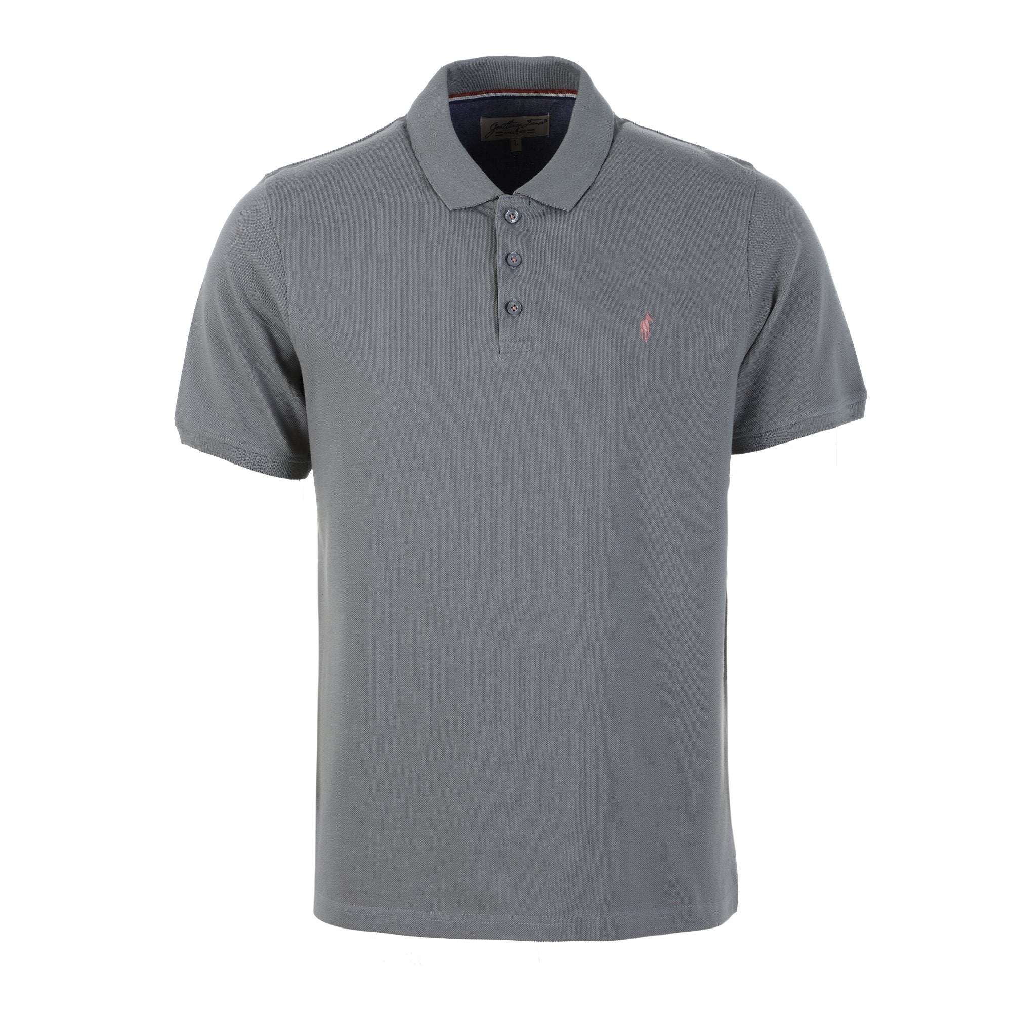 Polo manche courte - Gris - Image 3