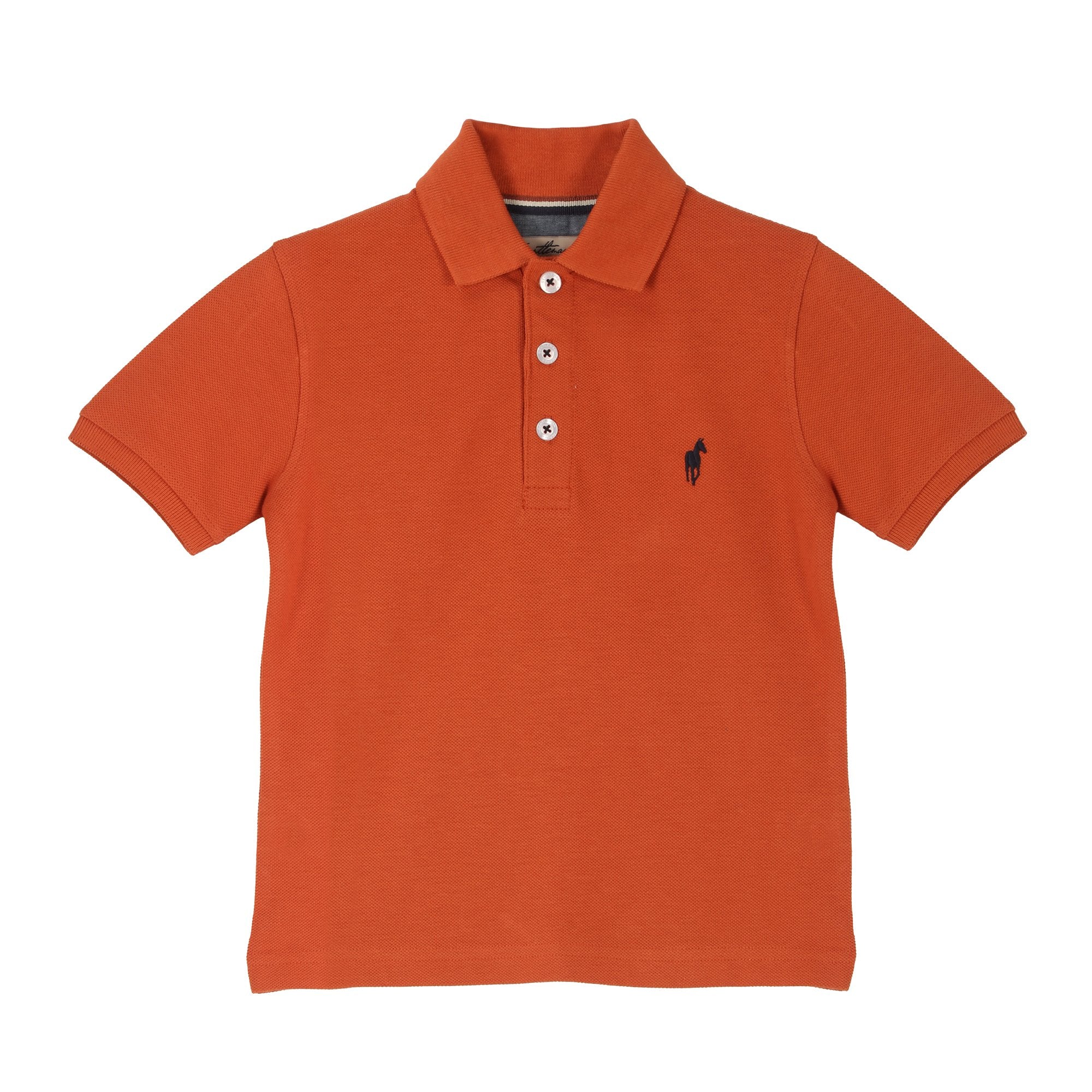 Polo manches courtes 3/12 ans - Orange