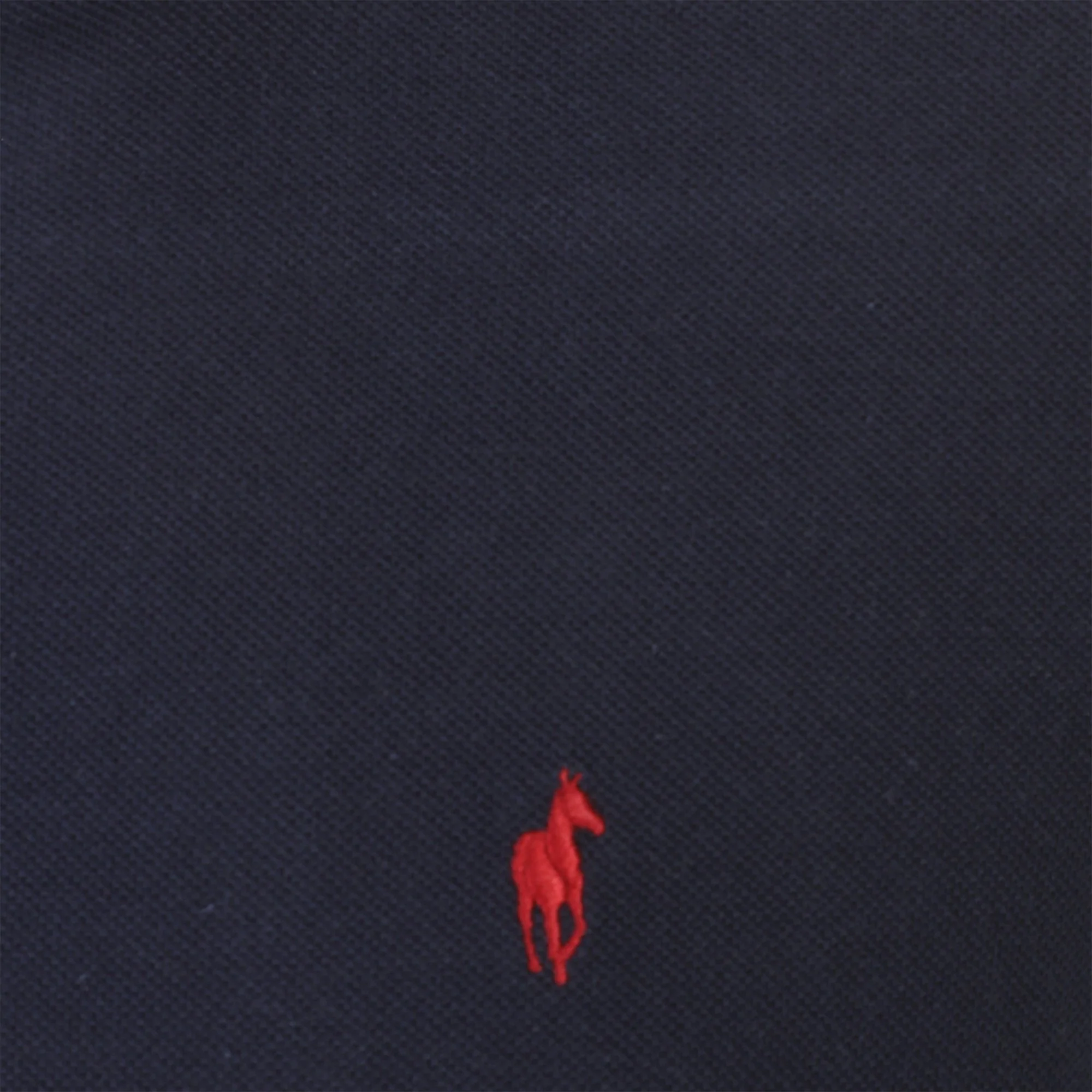 Polo manches longues - Bleu foncé - Image 3