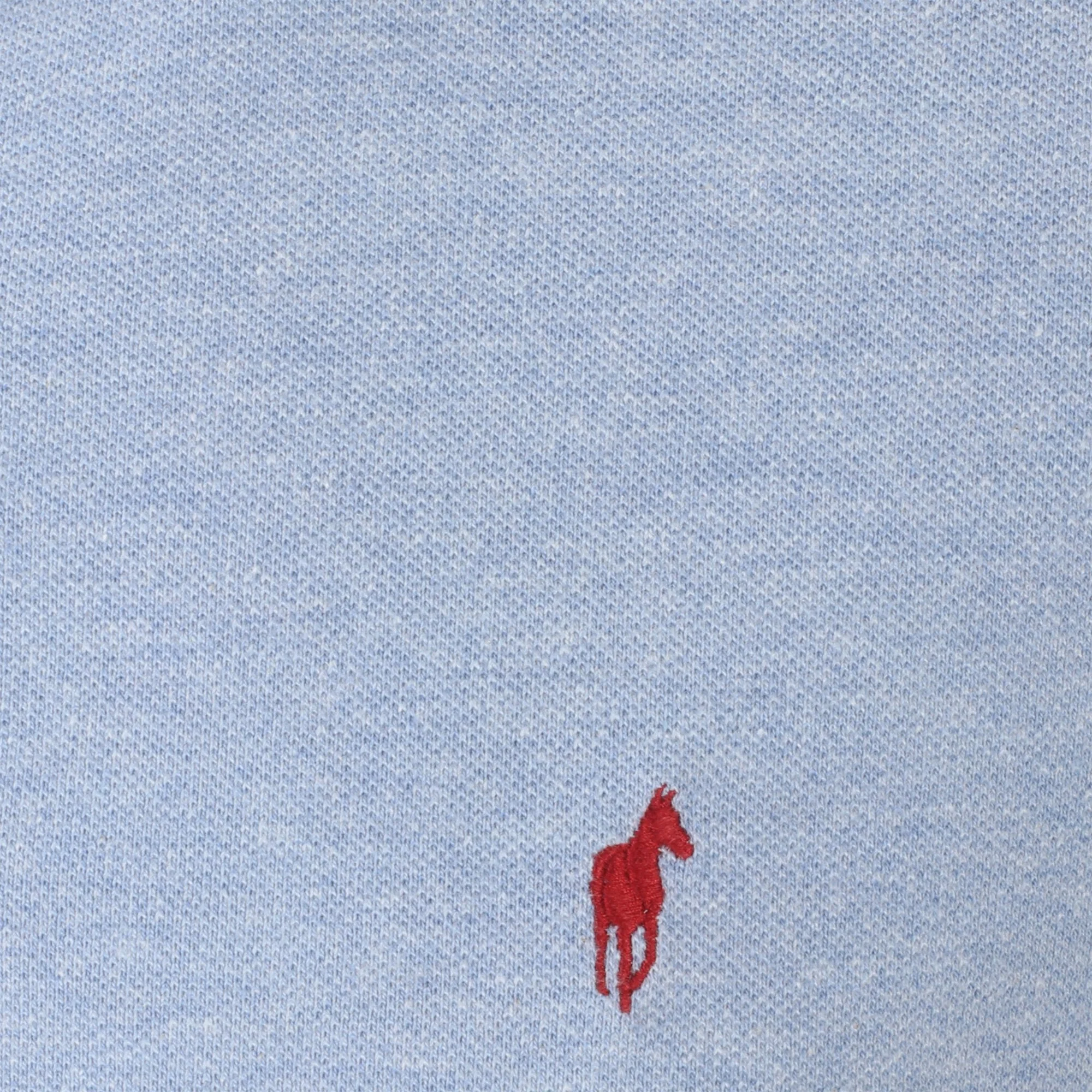 Polo manches longues - Bleu - Image 3