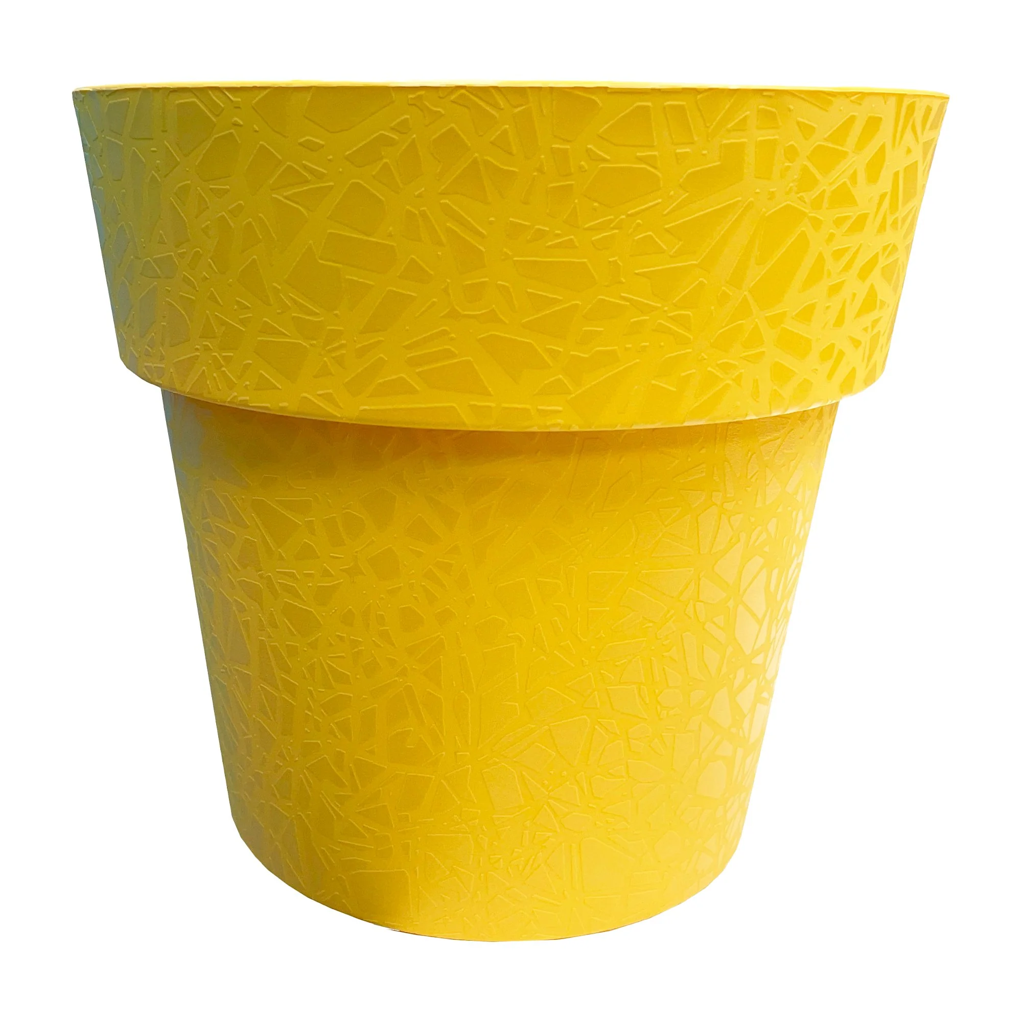 Pot en plastique Terea 25 L - Jaune