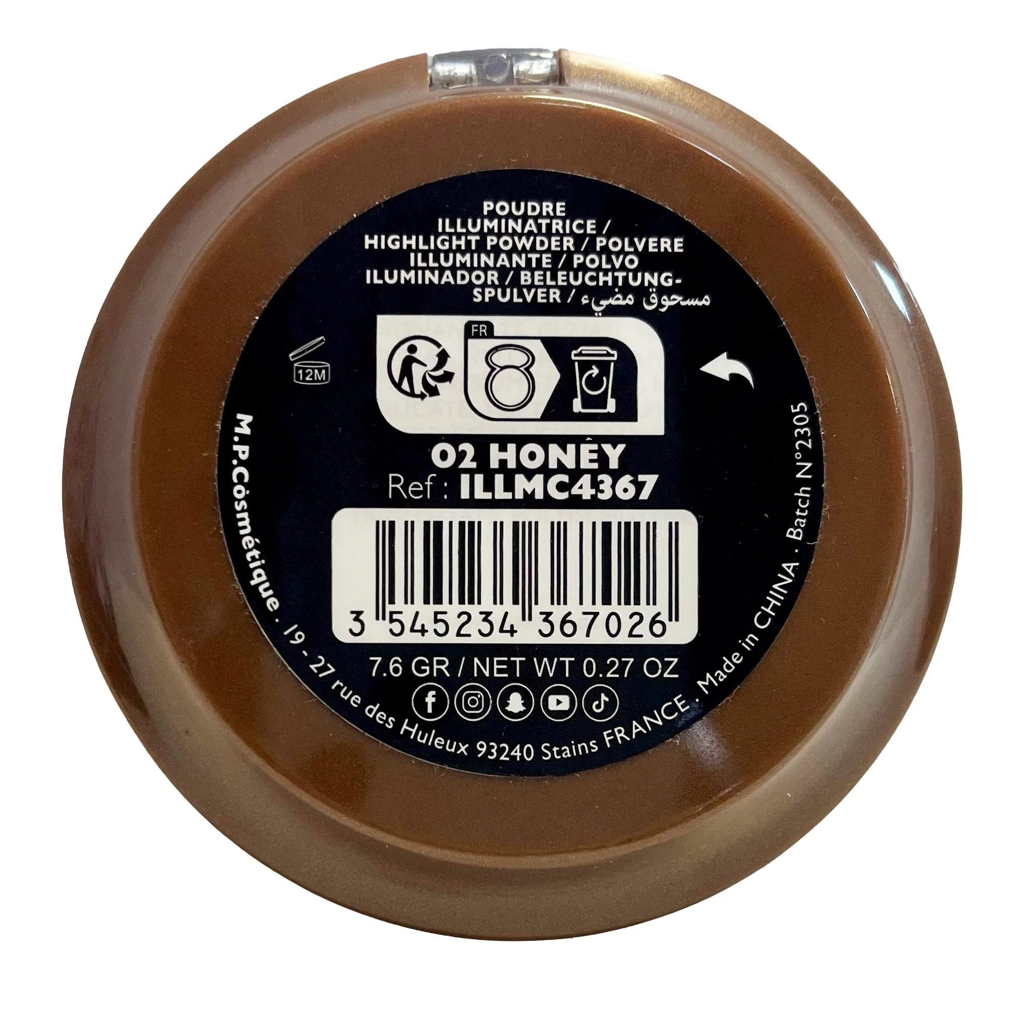 Poudre Sun Light 02 Honey - Image 2
