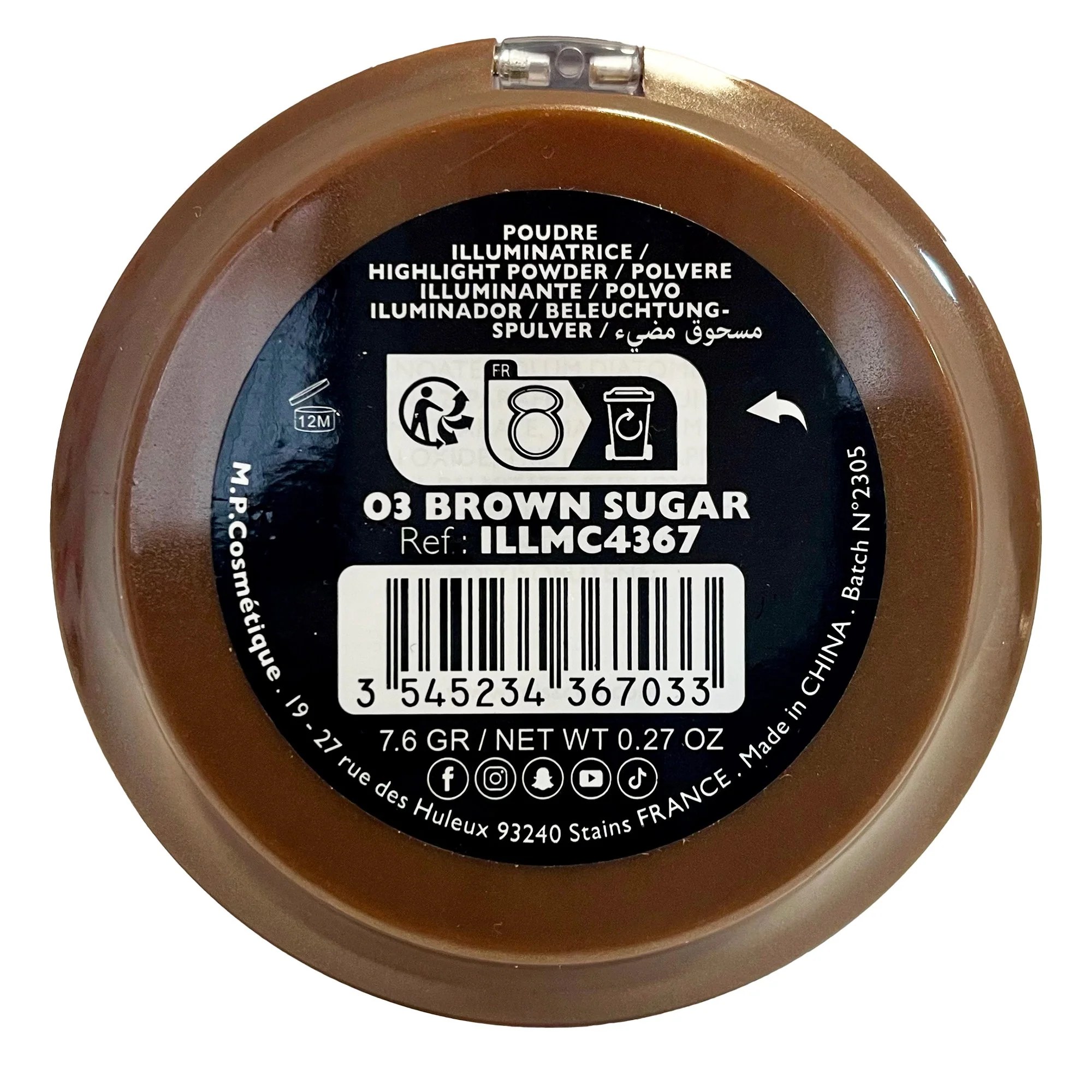 Poudre Sun Light 03 browm sugar - Image 2