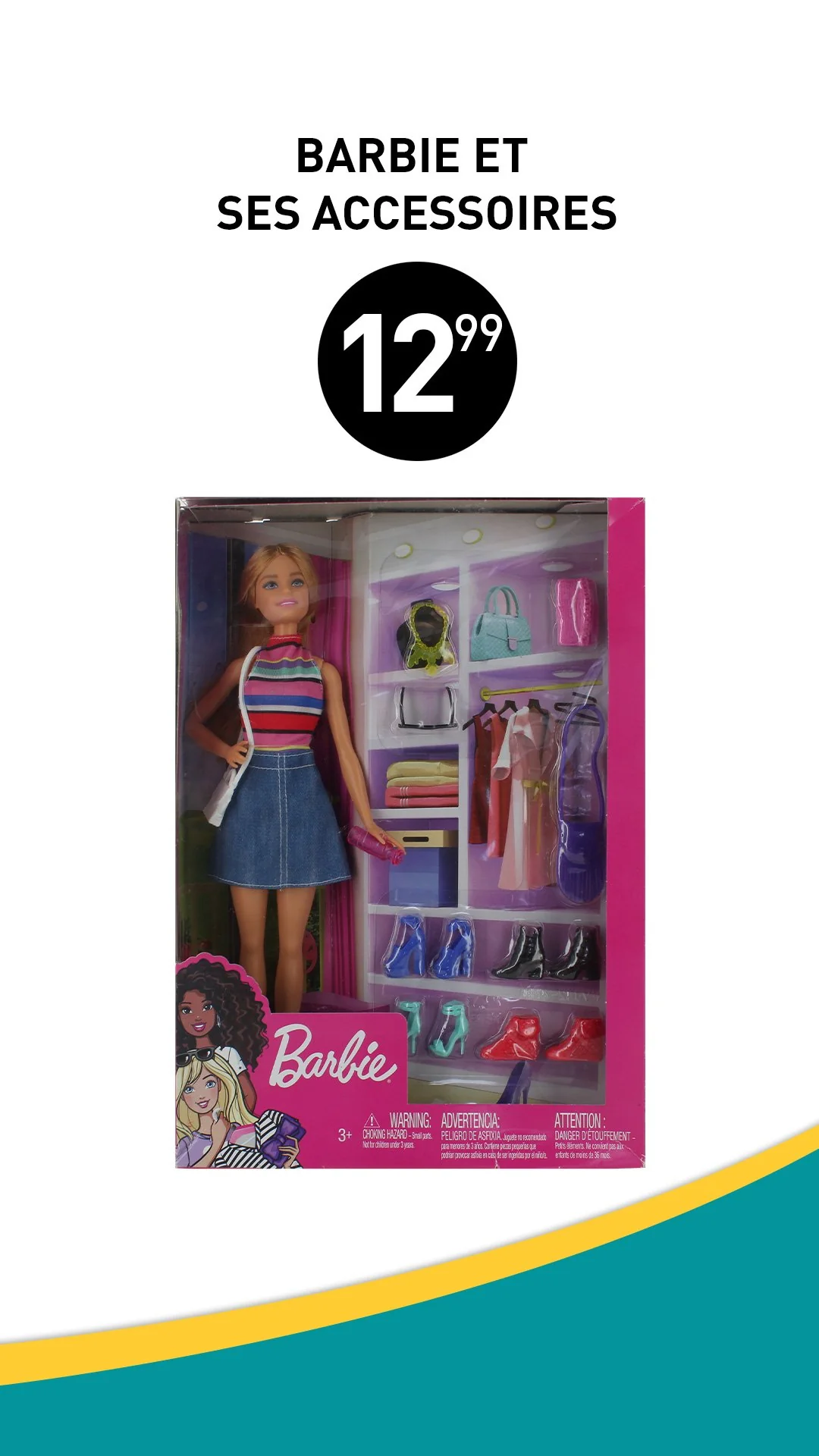 Poupée Barbie et ses accessoires - Image 3