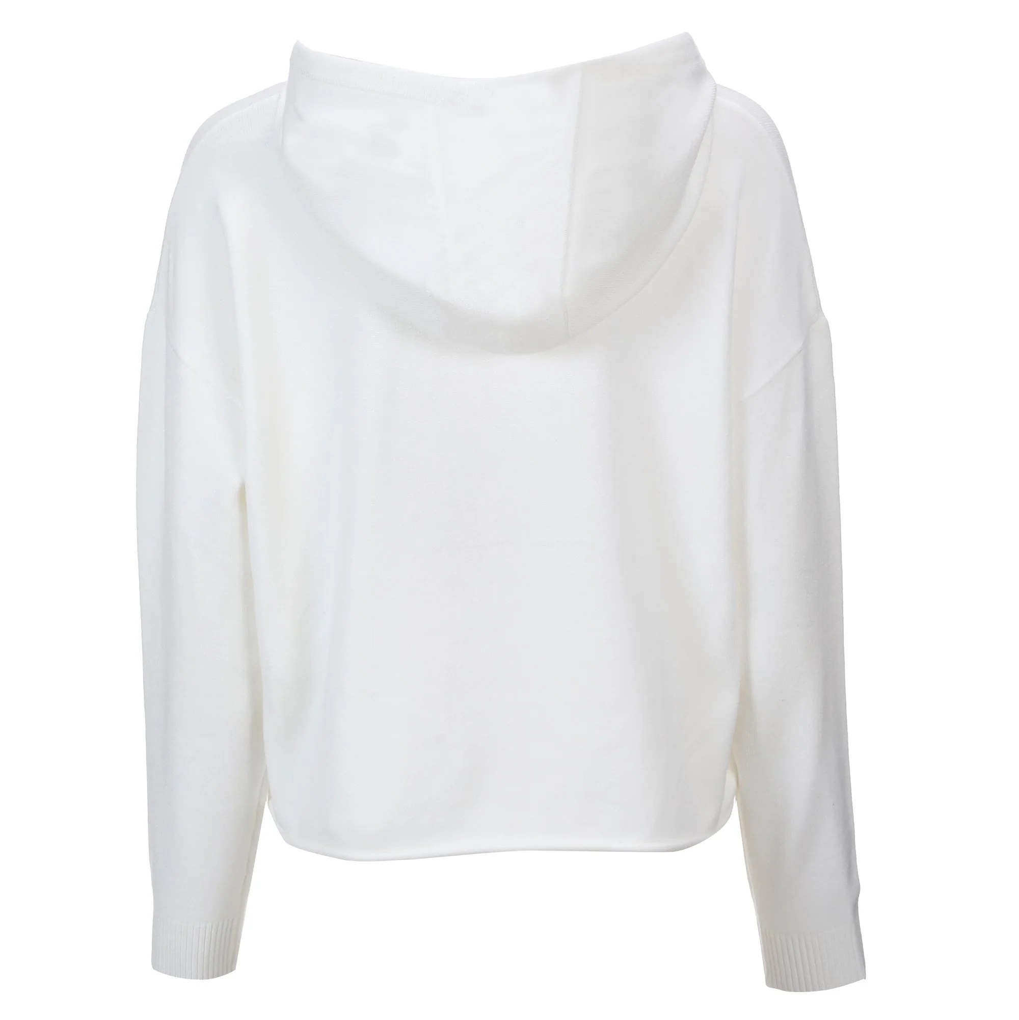 Pull à capuche - Blanc - Image 2