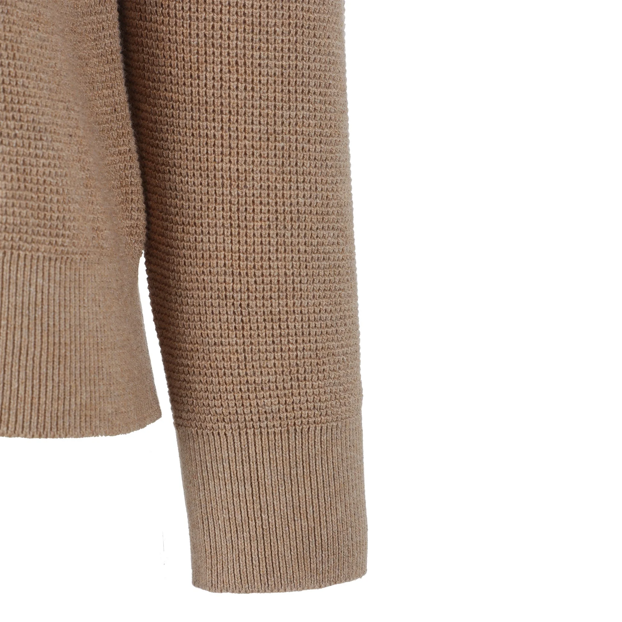 Pull col bleu ou beige  - Beige - Image 4