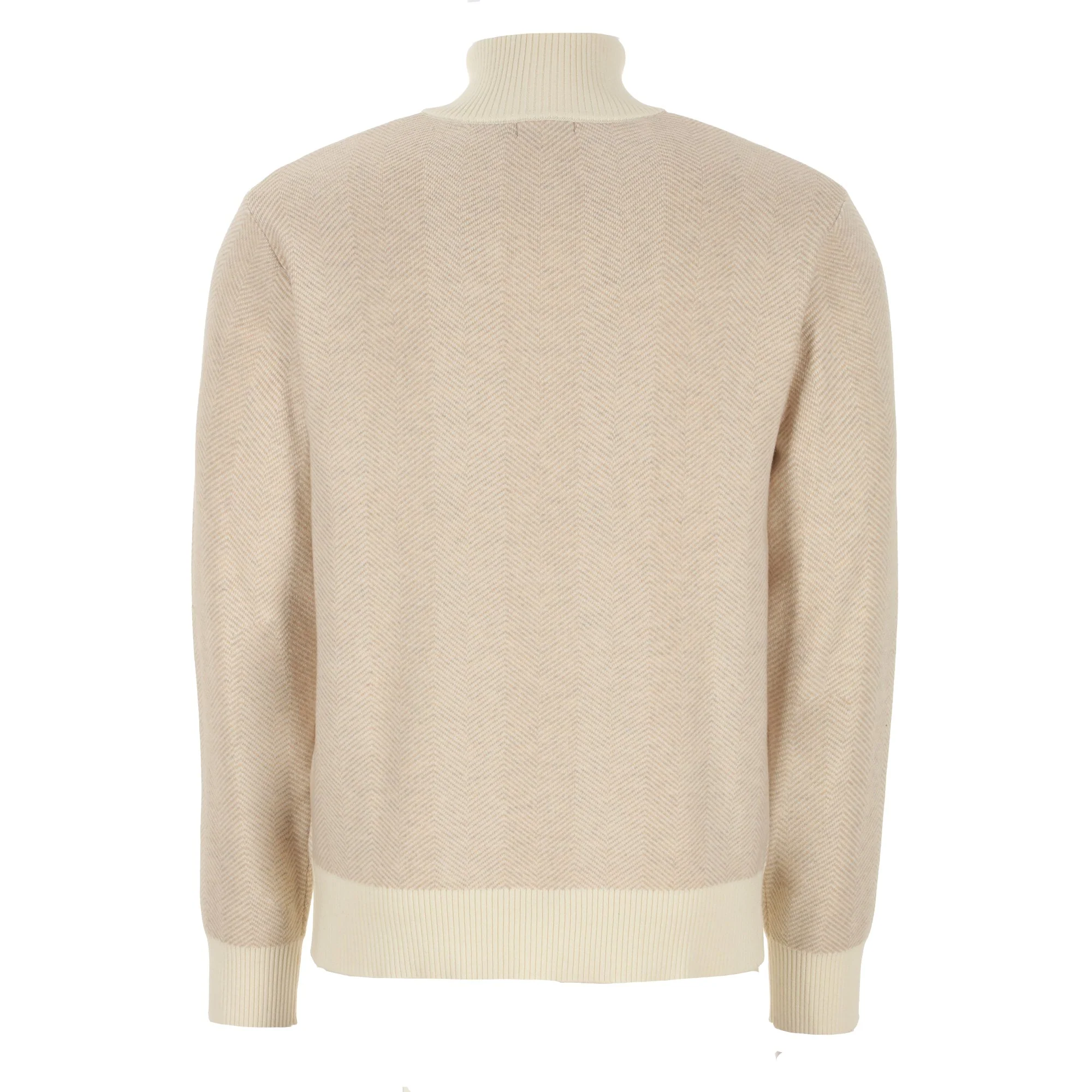 Pull col camionneur - Beige - Image 2