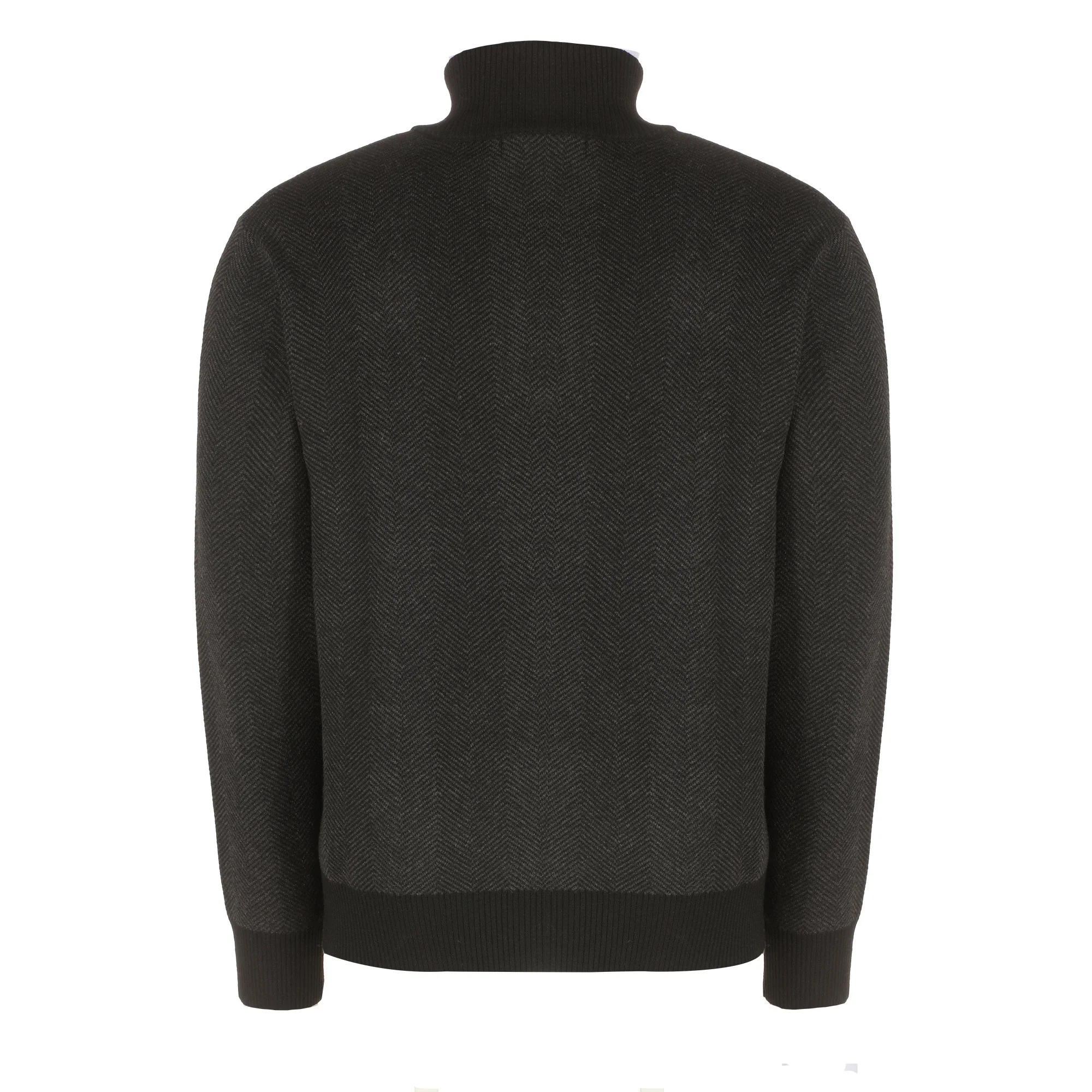 Pull col camionneur - Noir - Image 2