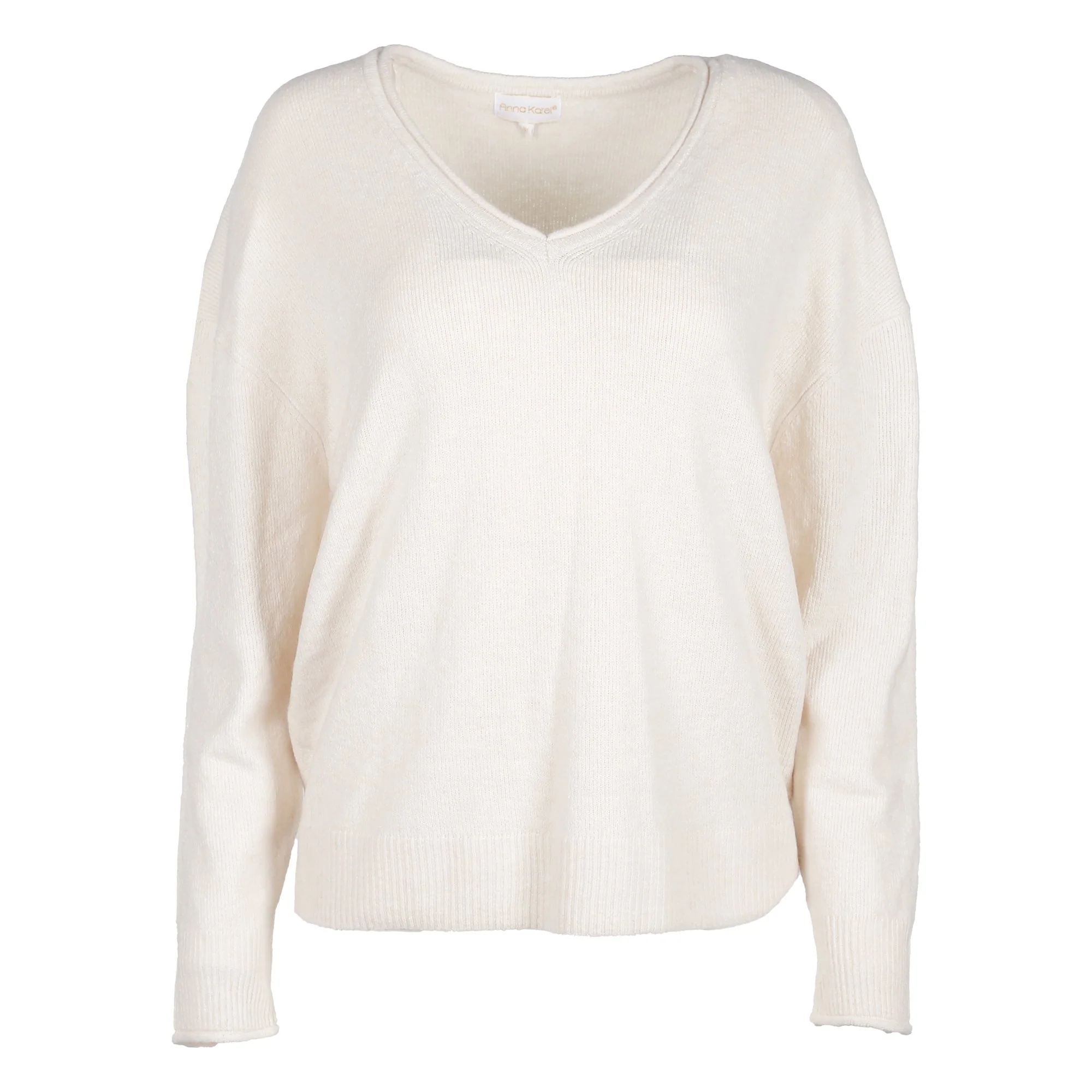 Pull col V - Noir