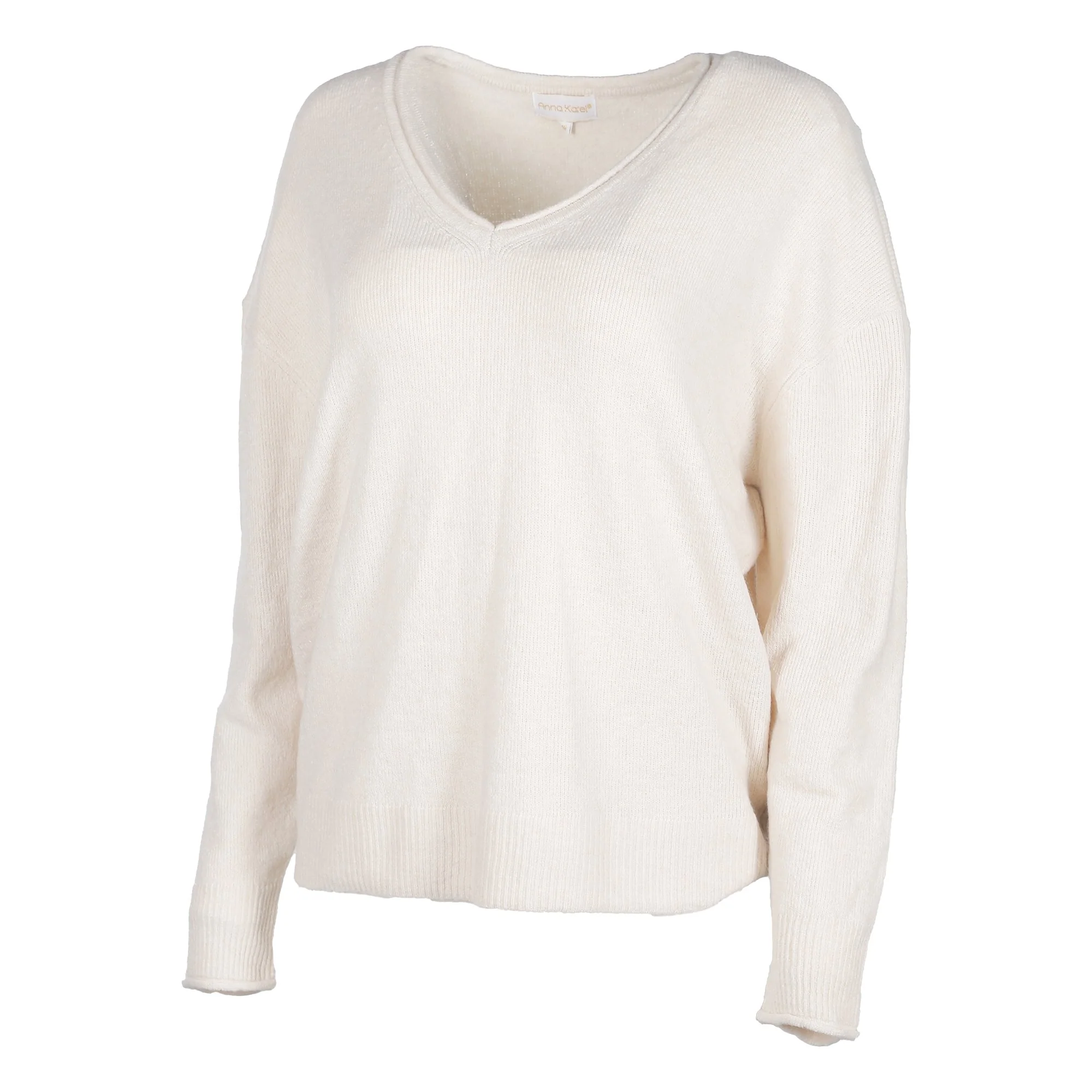 Pull col V - Noir - Image 2