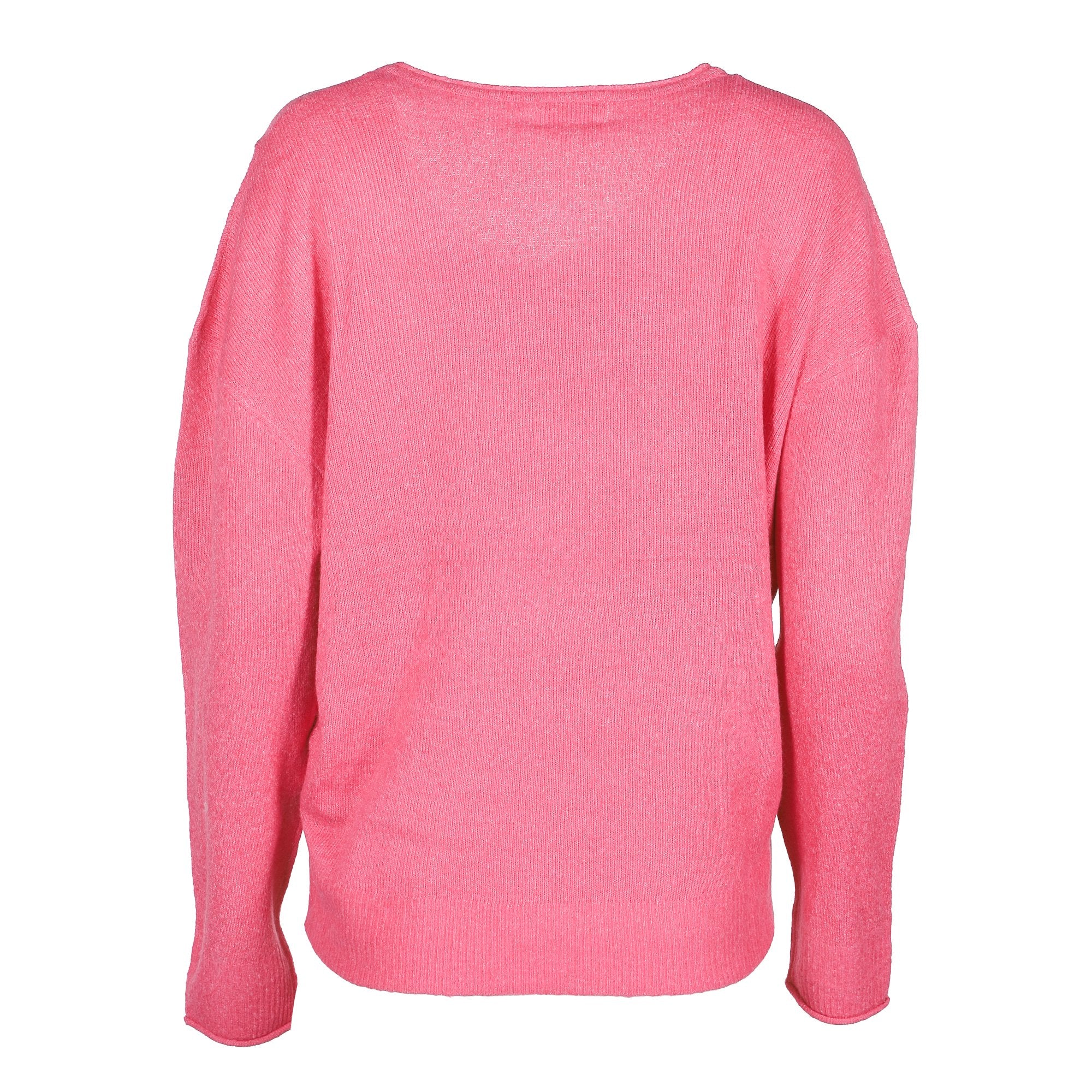 Pull col V - Rose - Image 6