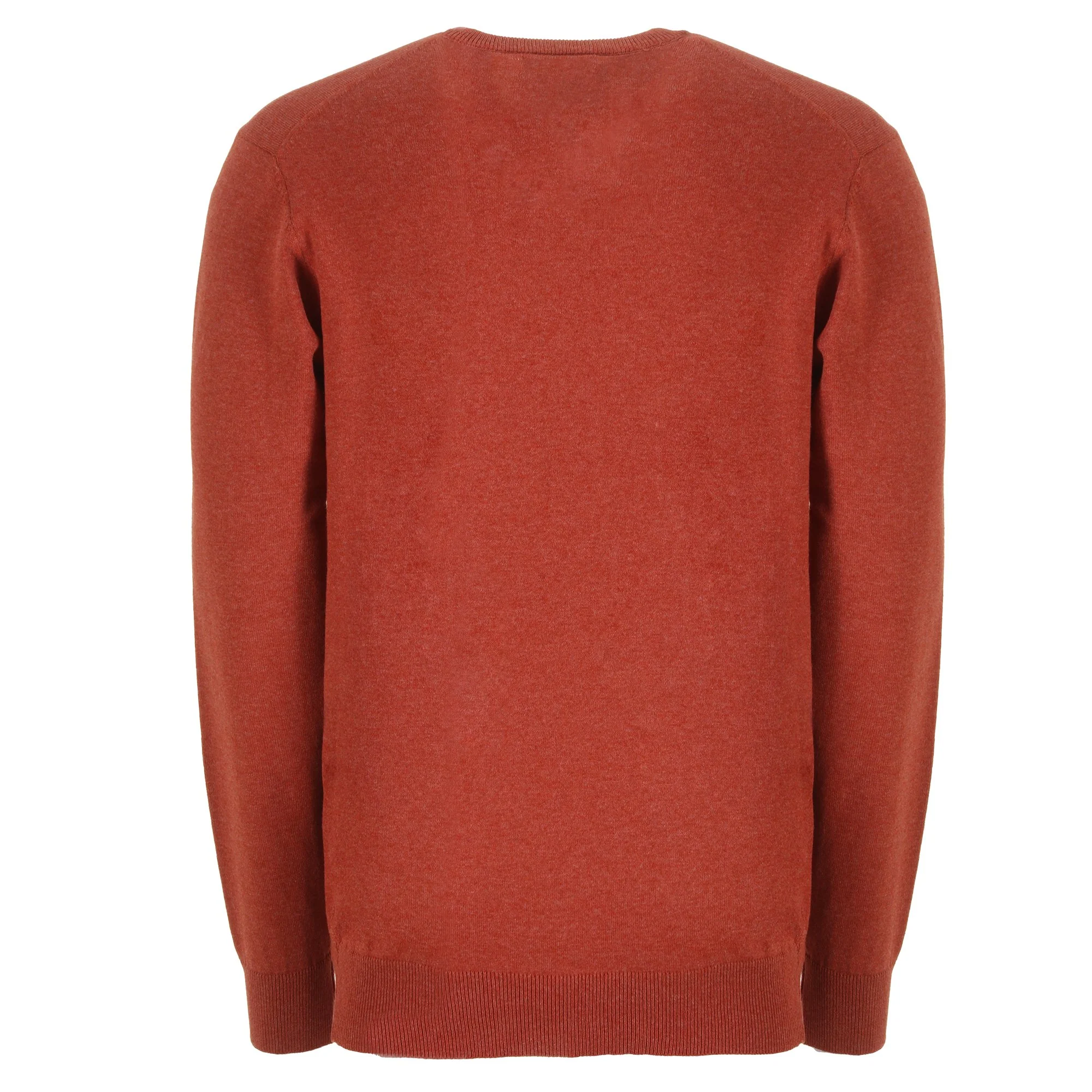 Pull col V - Rouge - Image 2