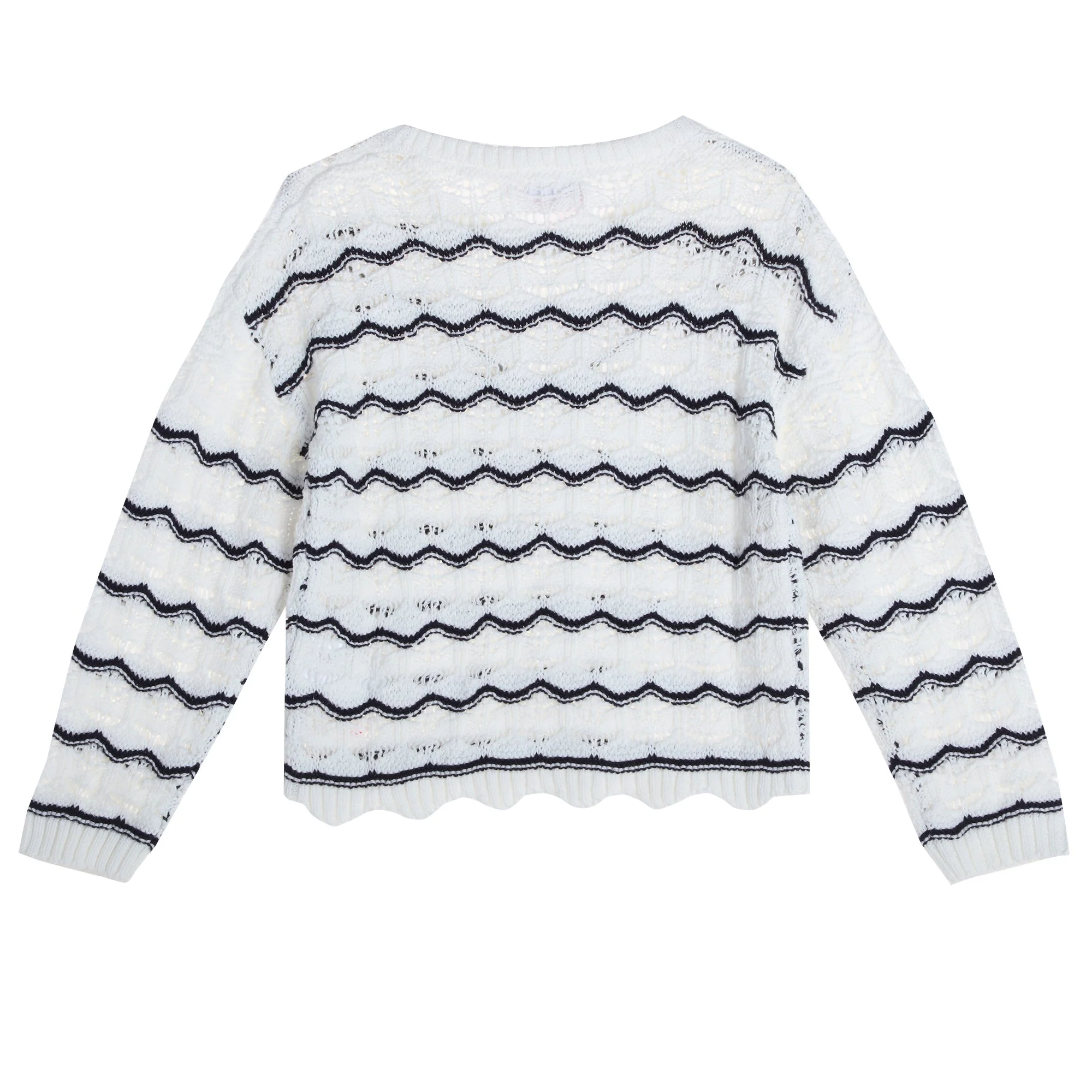 Pull crochet - Bleu - Image 2