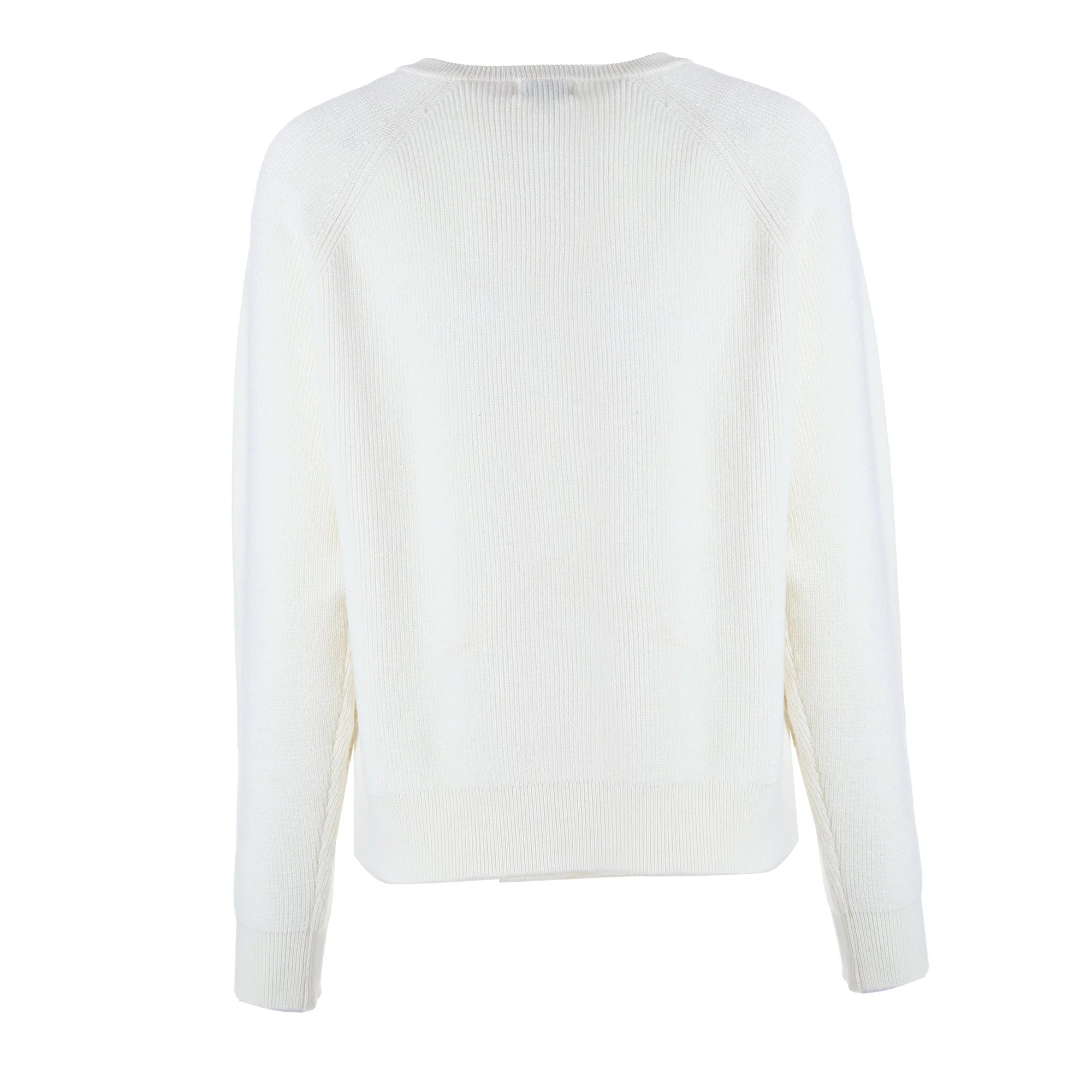 Pull en cote - Blanc - Image 2