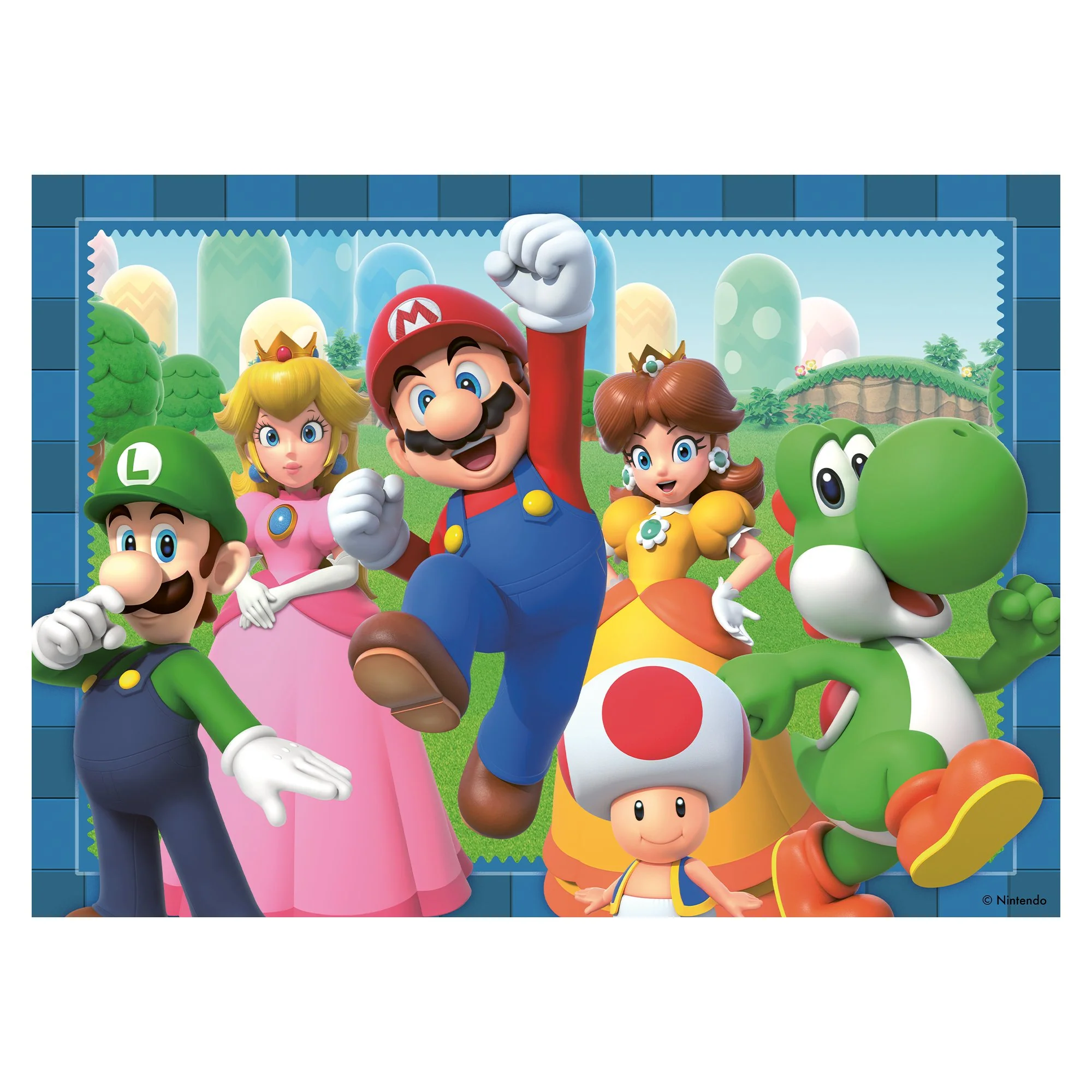 Puzzle 4x1000 pièces Super Mario - Image 2