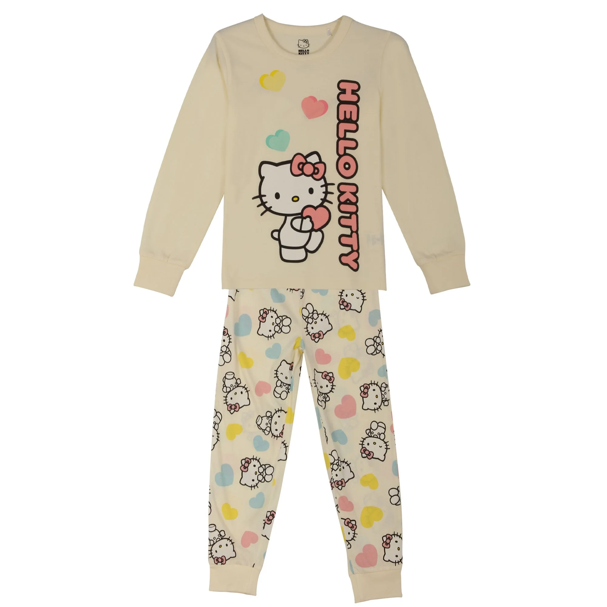 Pyjama bas resserré licence 4/8 ans  - Jaune