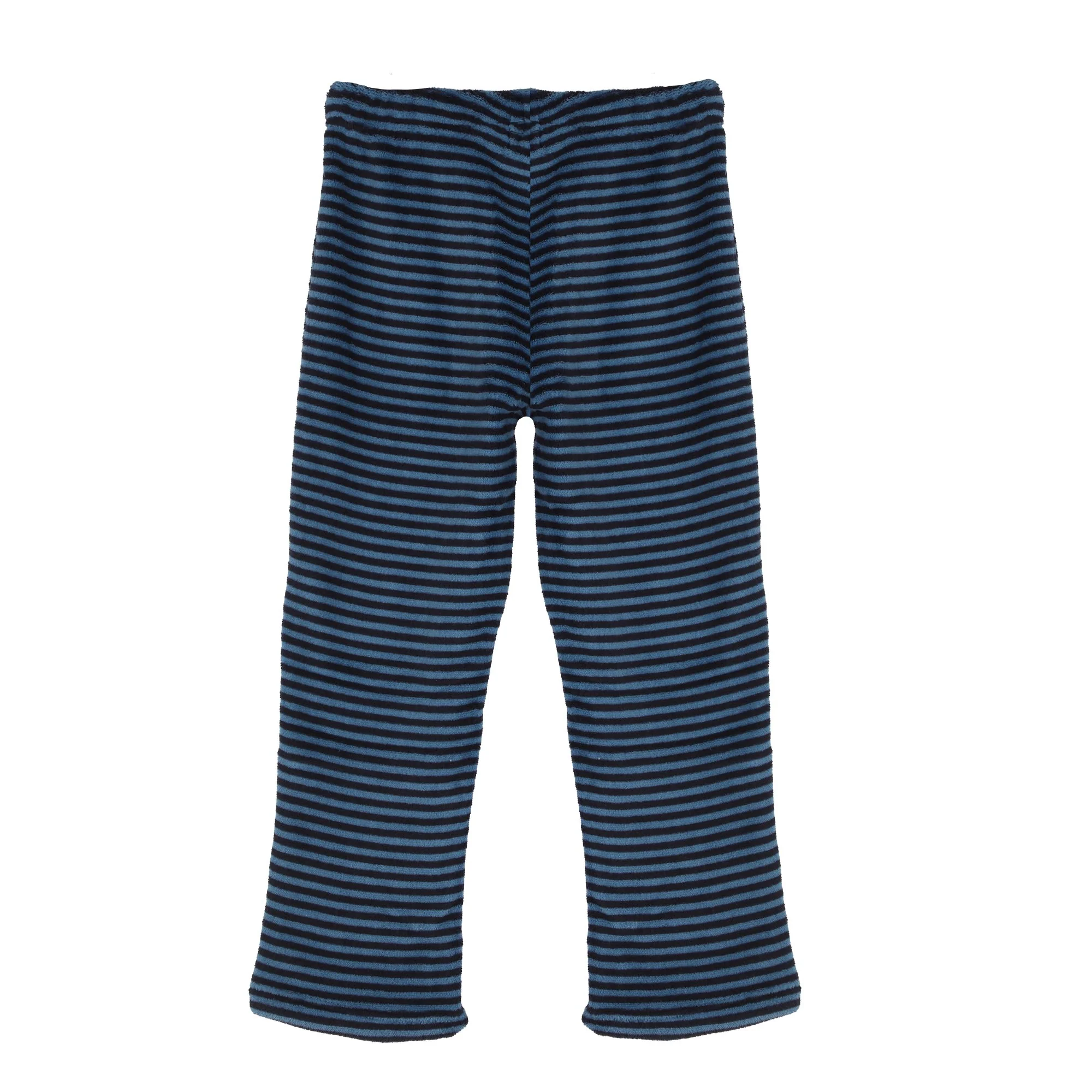 Pyjama coral fleece à rayures 3/12 ans - Bleu - Image 5