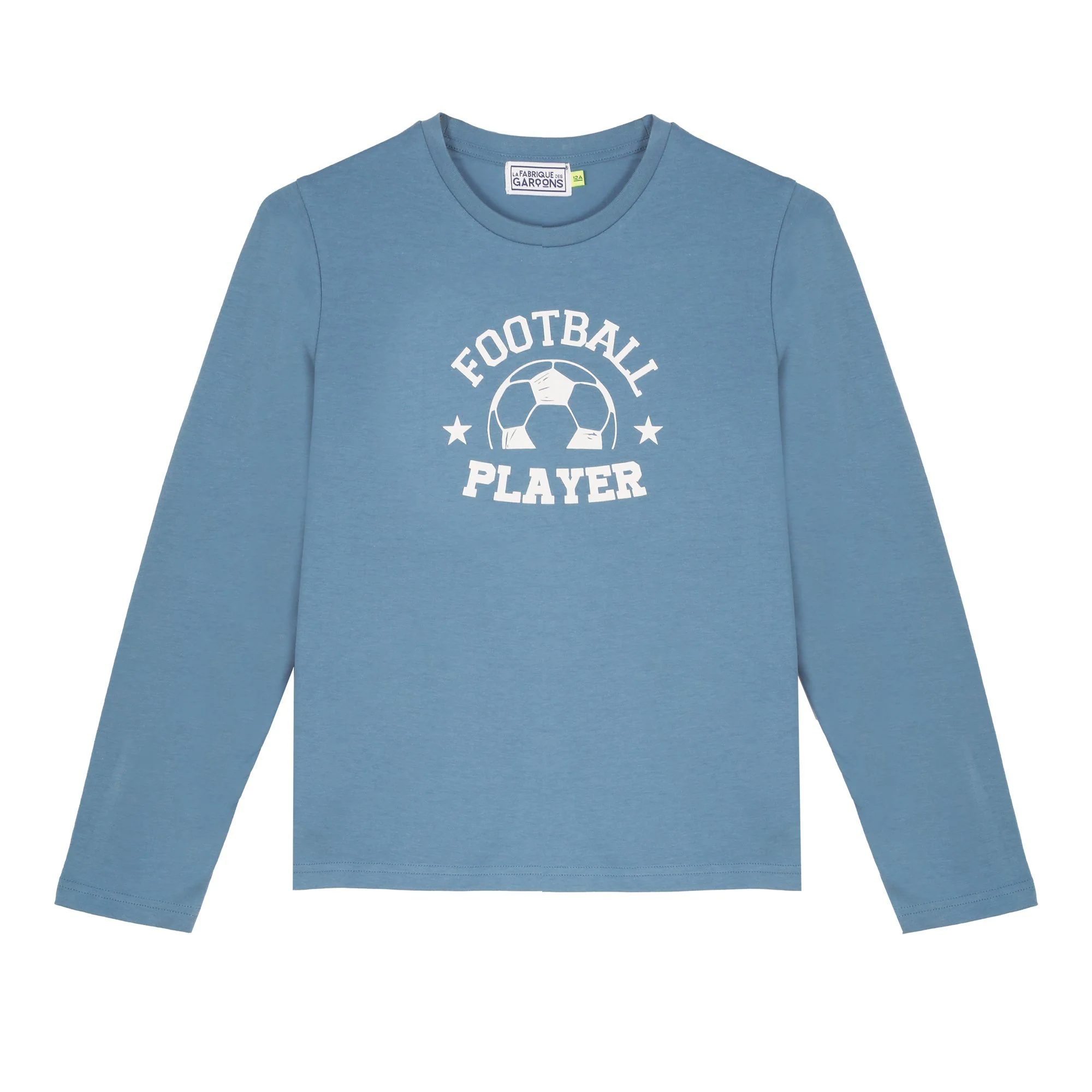Pyjama en jersey 3/12 ans - Bleu - Image 2