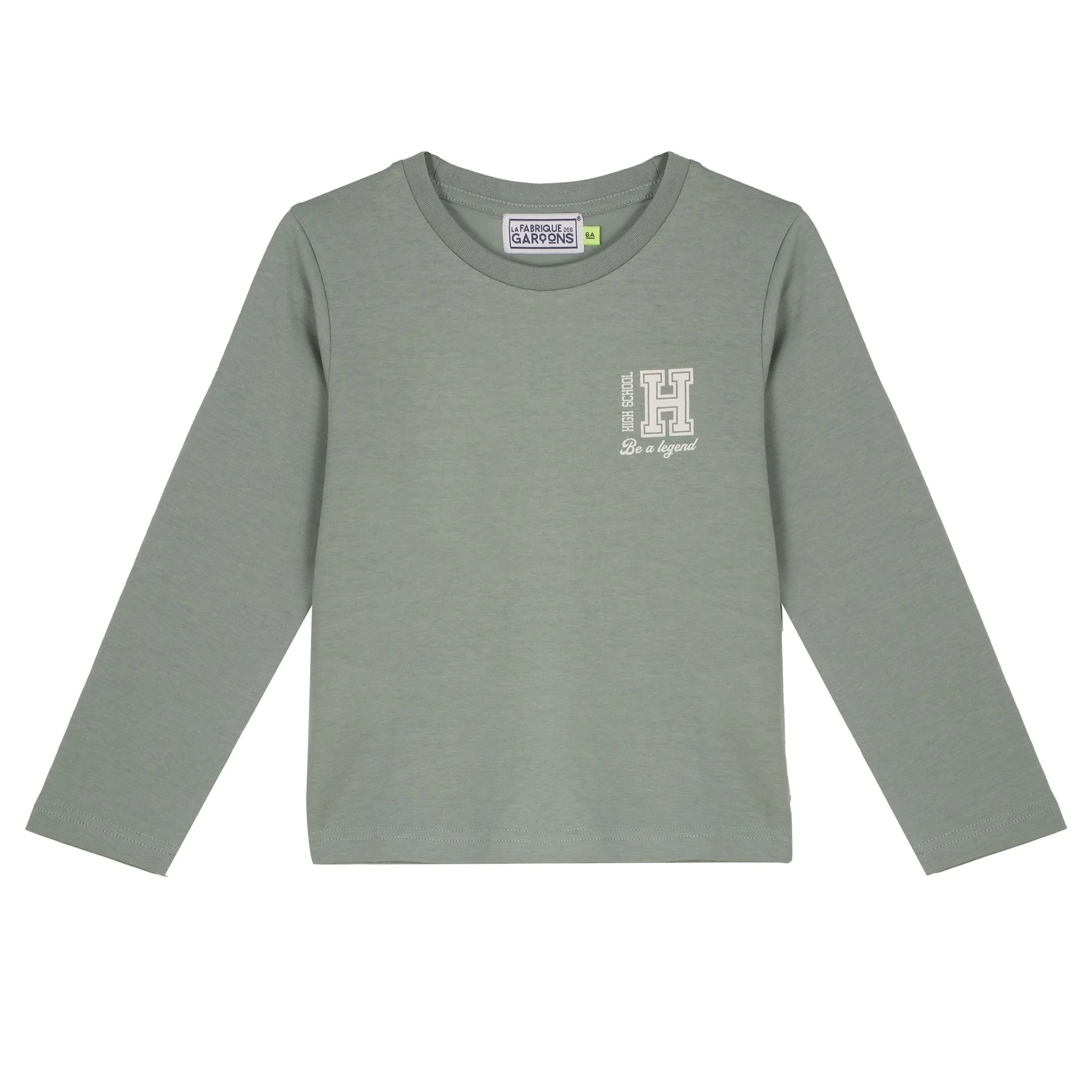 Pyjama en jersey 3/12 ans - Vert - Image 2