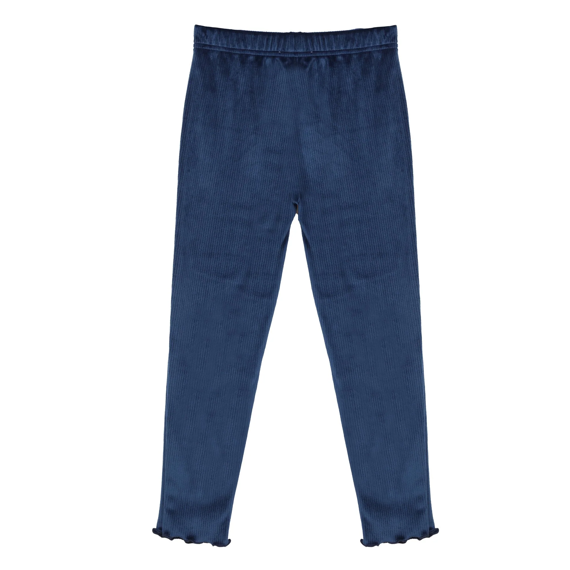 Pyjama en velours + haut sweat 3/14ans - Bleu - Image 4