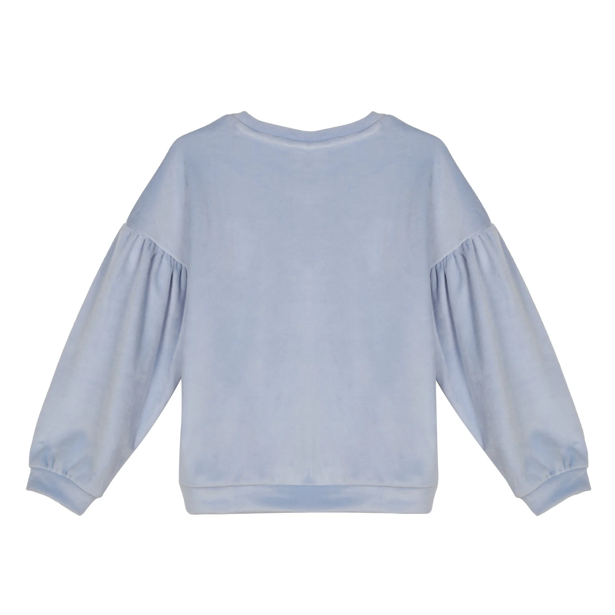 Pyjama en velours + haut sweat 3/14ans - Rose - Image 3