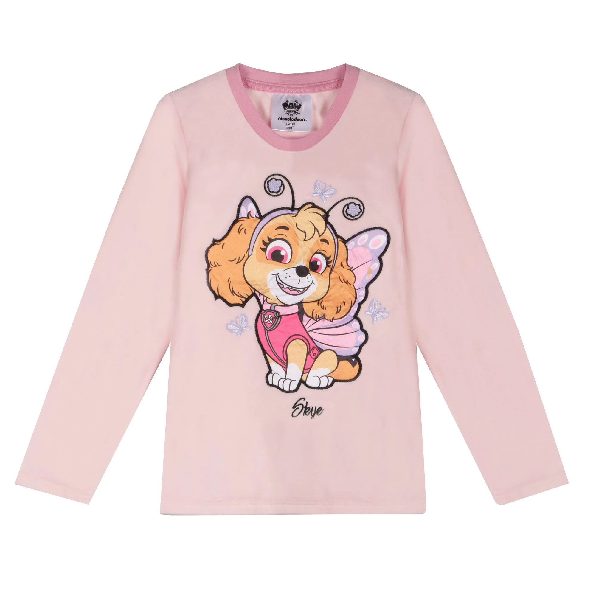 Pyjama en velours Licence 4/10 ans - Rose - Image 2