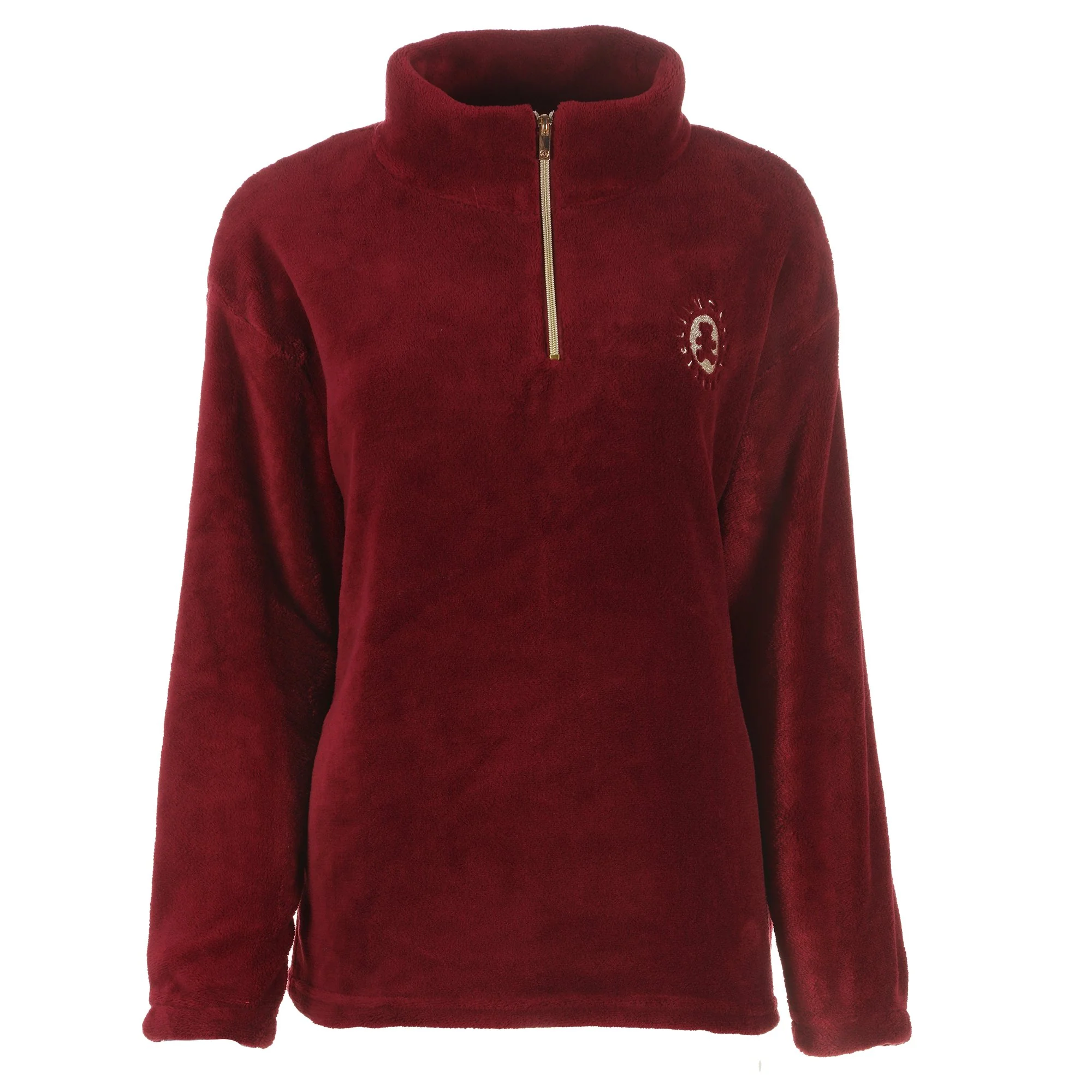 Pyjama long coral fleece - Rouge - Image 2