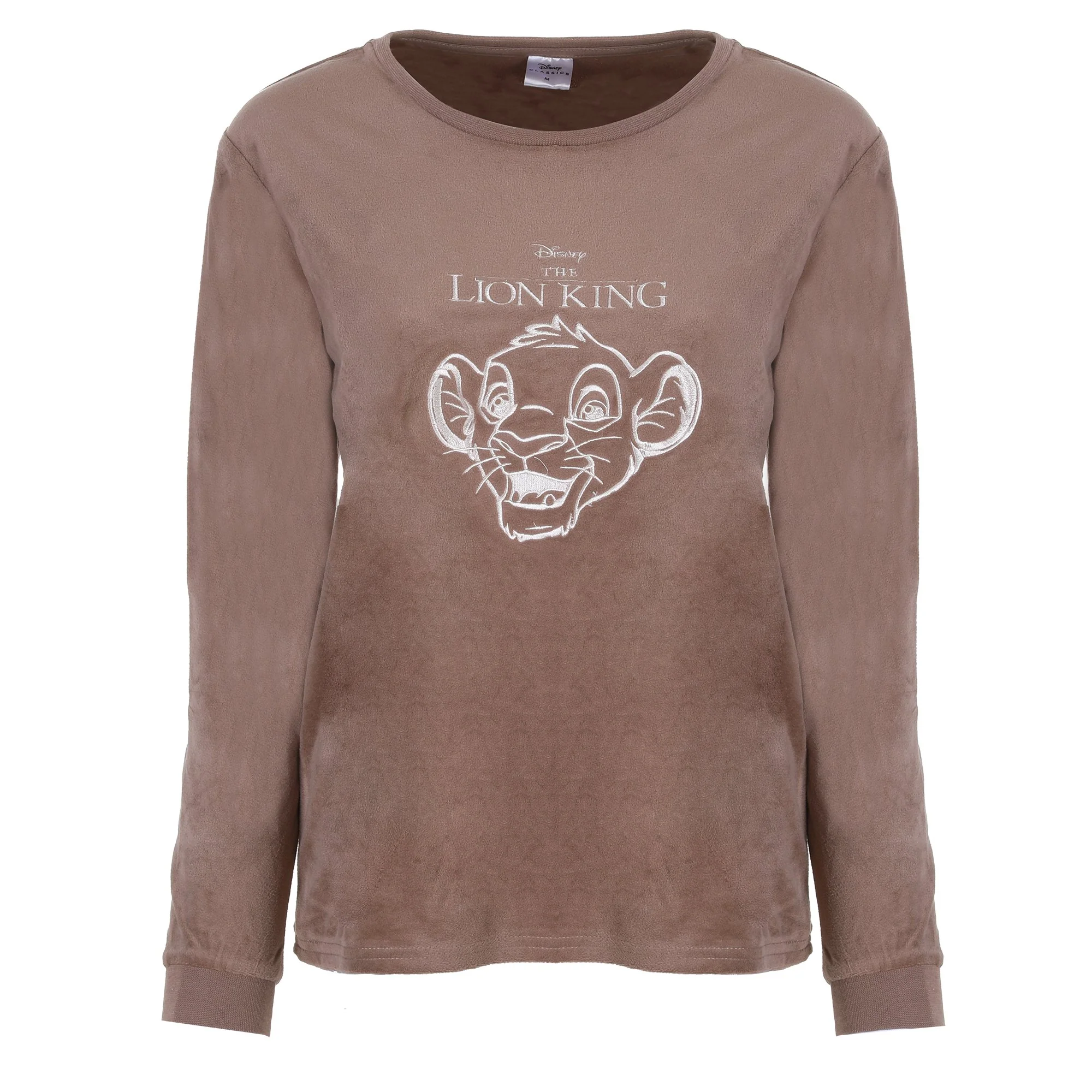 Pyjama long en velours Licence - Marron - Image 2