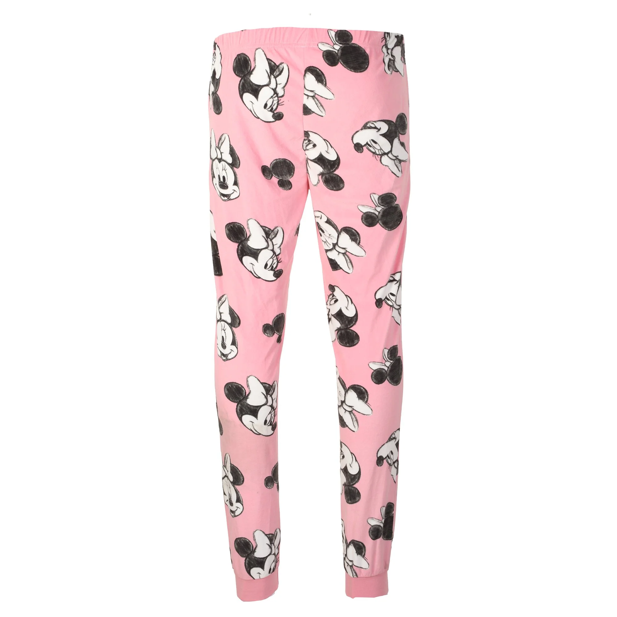 Pyjama long en velours Licence - Rose - Image 5