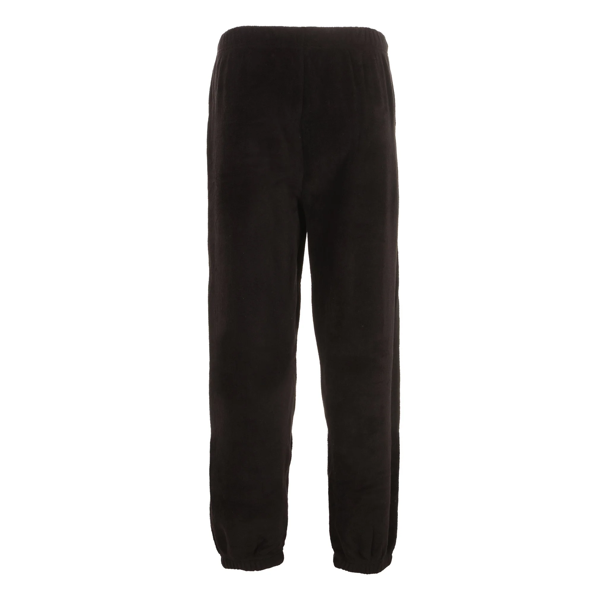 Pyjama long en velours - Noir - Image 5
