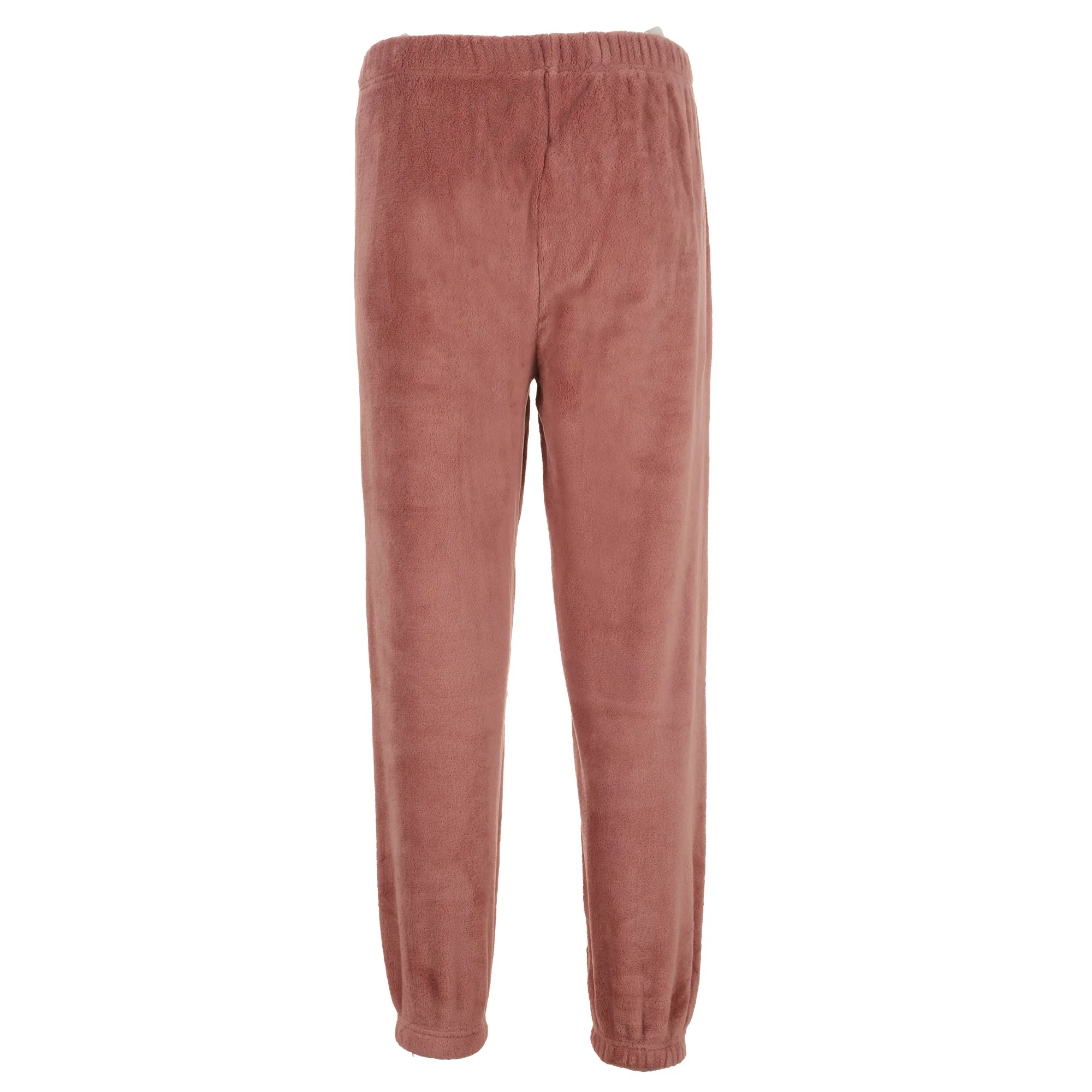 Pyjama long en velours - Rose - Image 5