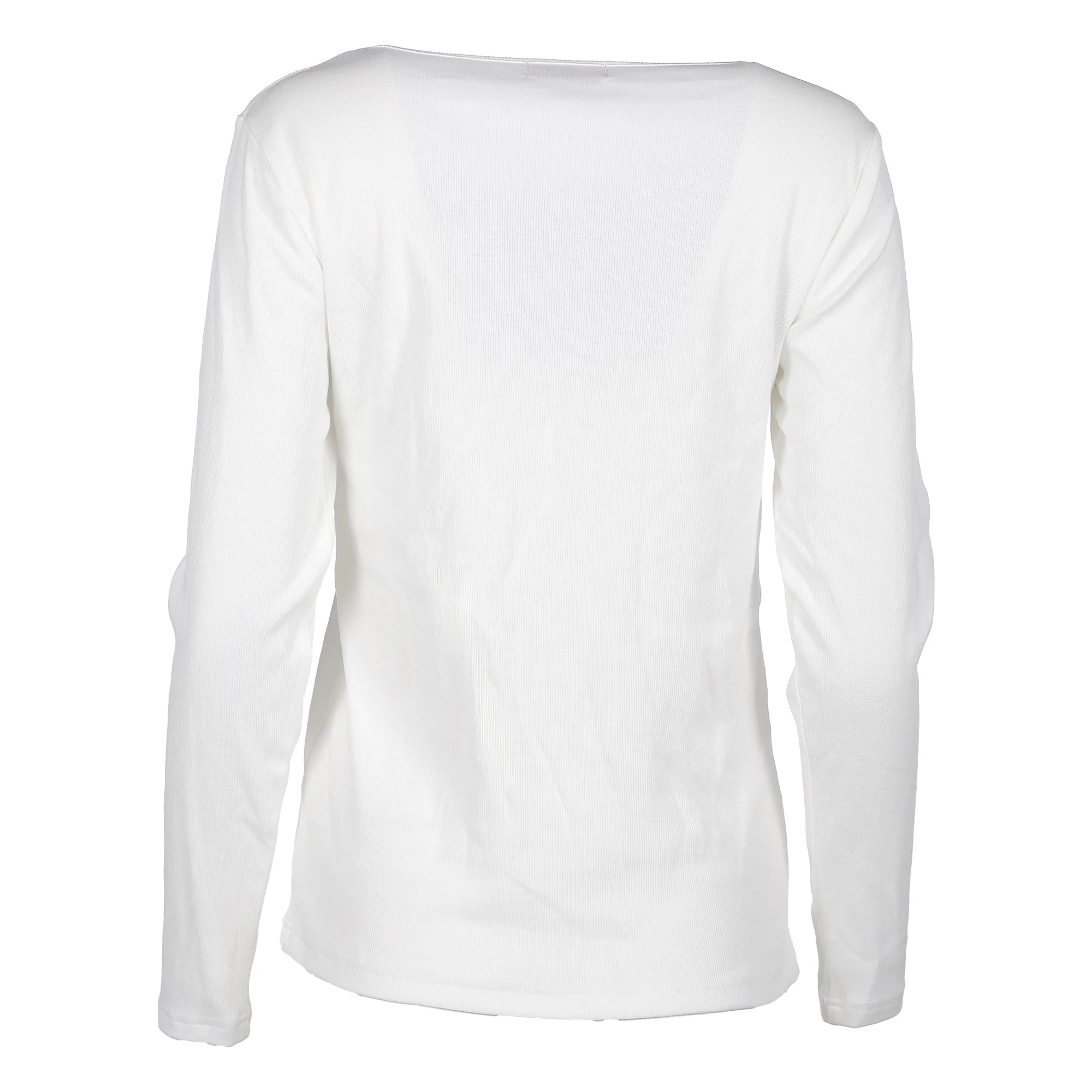 Pyjama long jersey à carreaux  - Blanc - Image 3