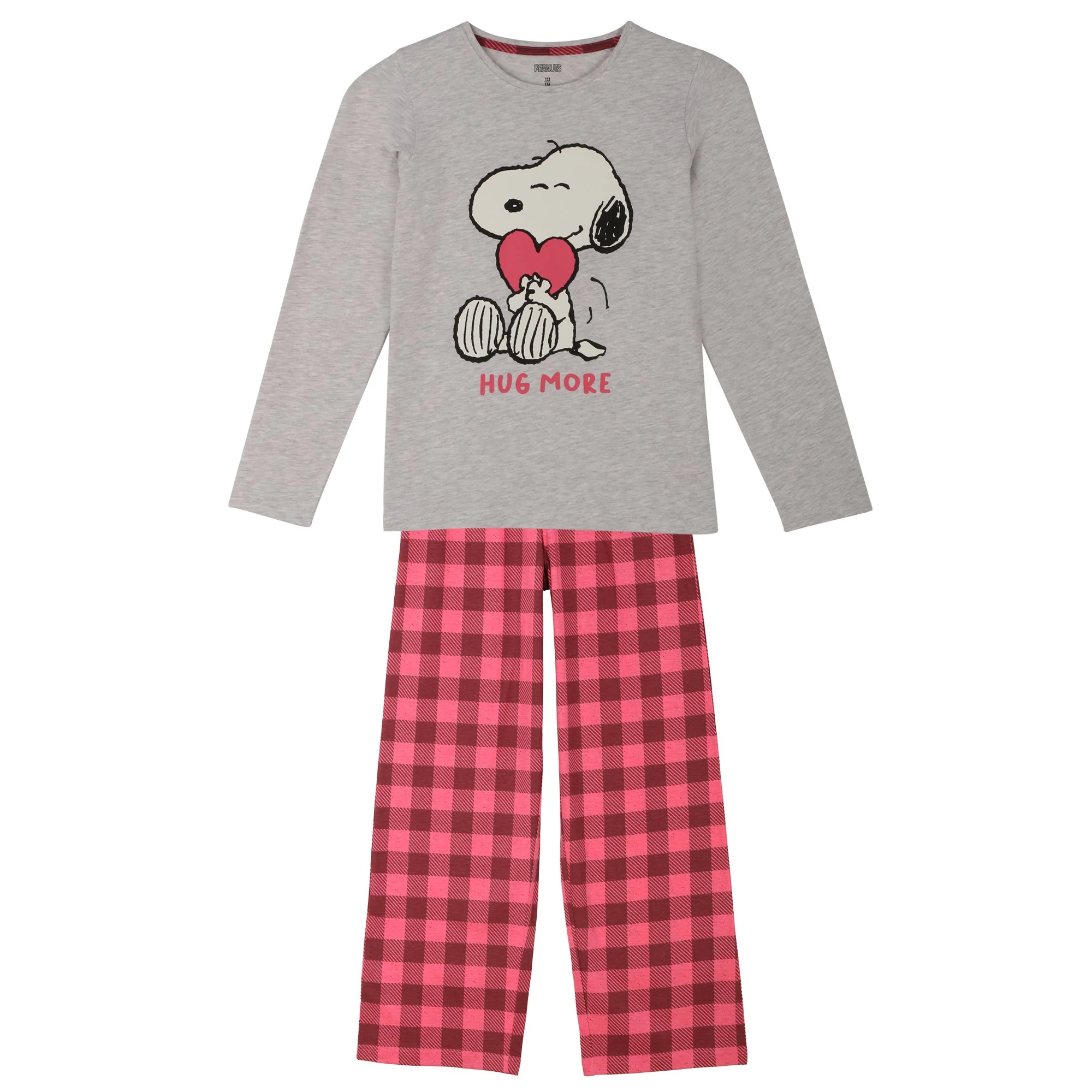 Pyjama pantalon large 10/12 ans - Gris
