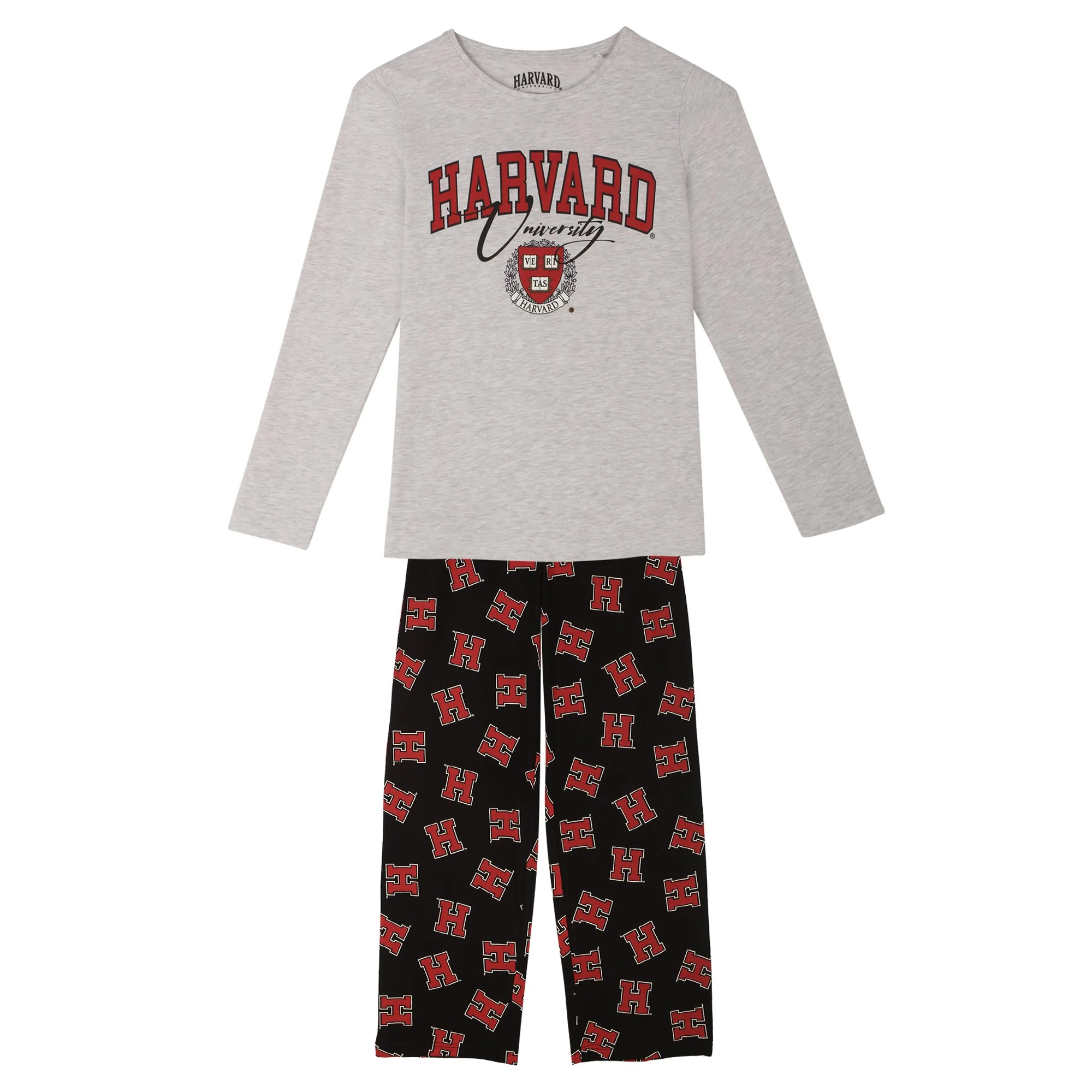 Pyjama pantalon large 10/12 ans - Rouge