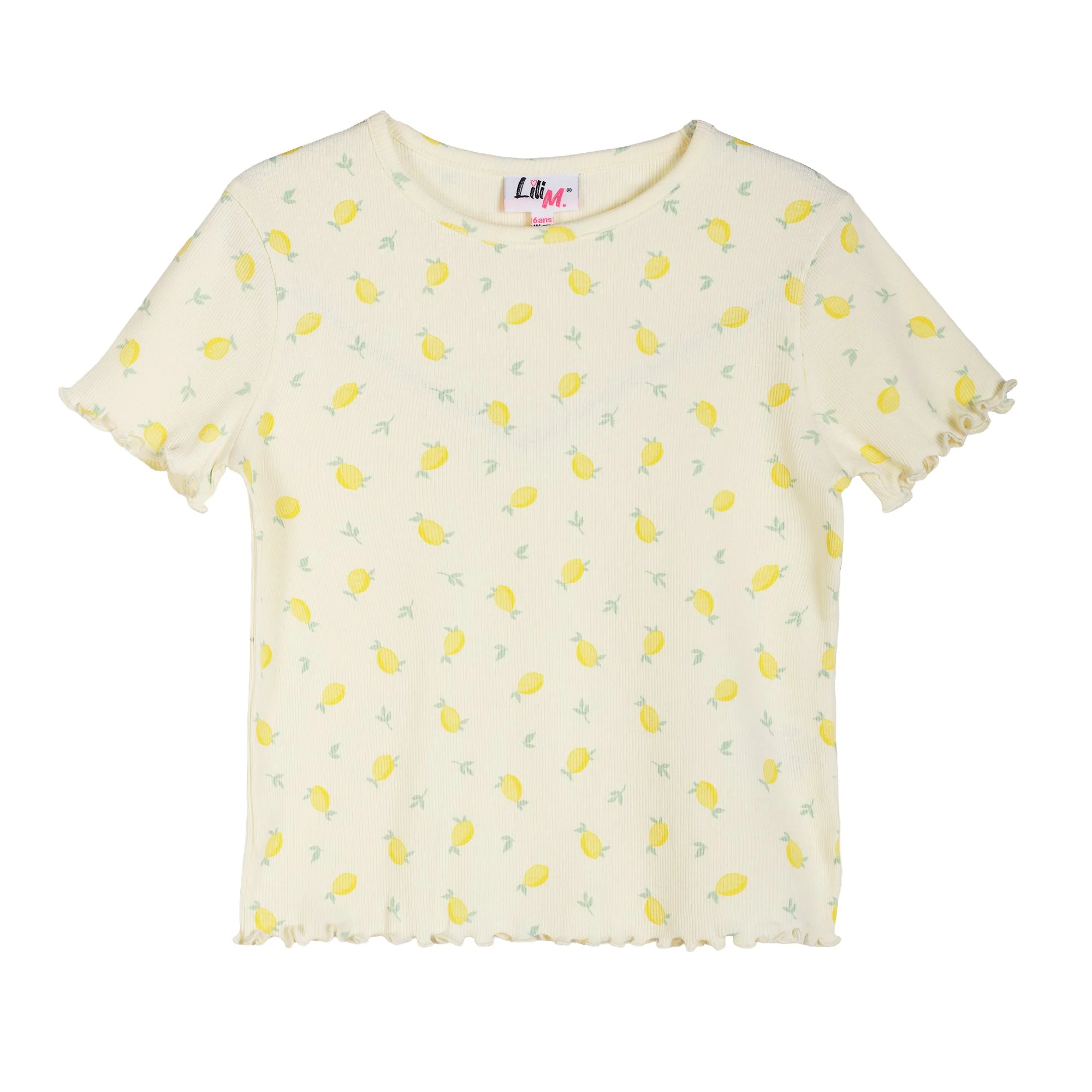 Pyjama short manche courte - Jaune