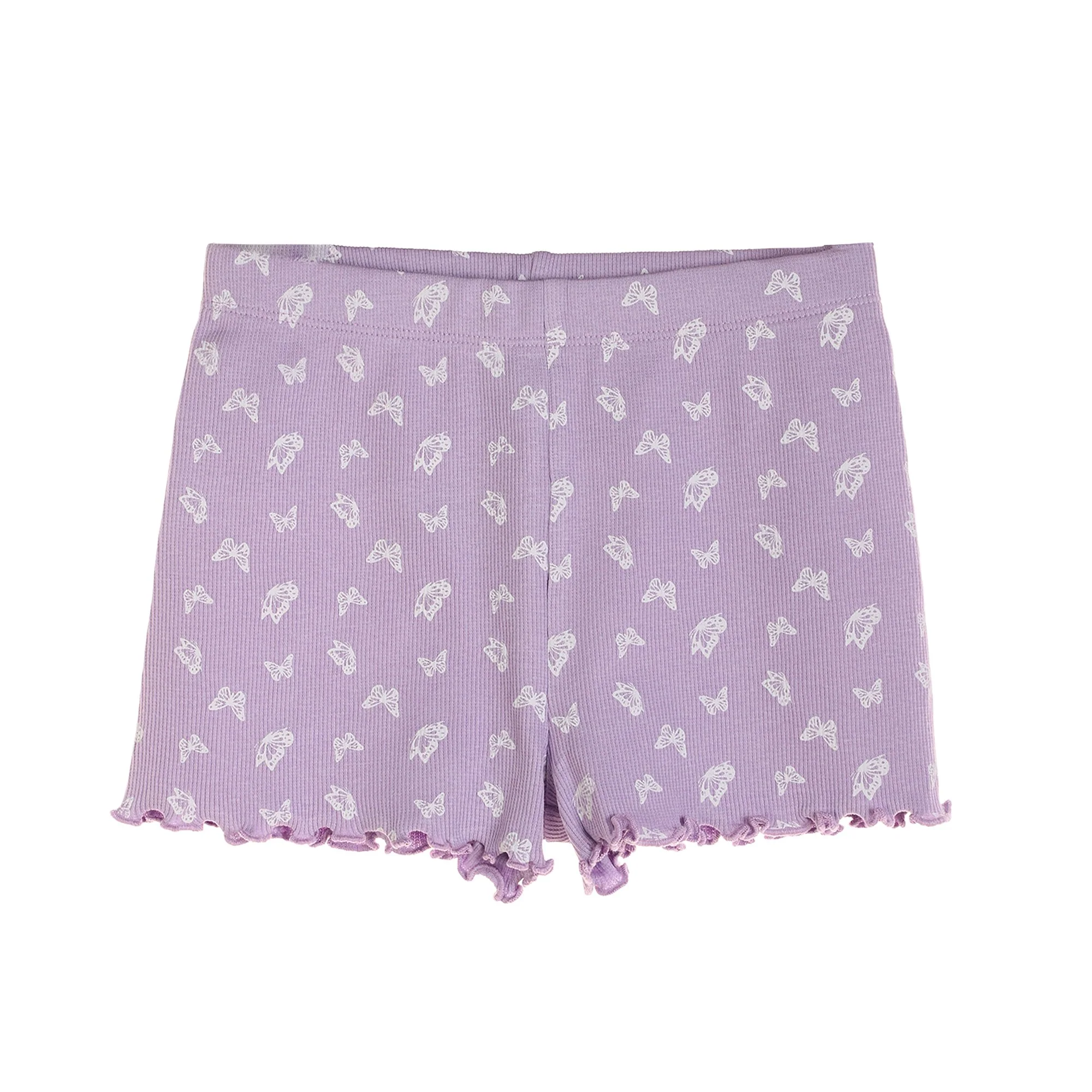 Pyjama short manche courte - Violet - Image 3