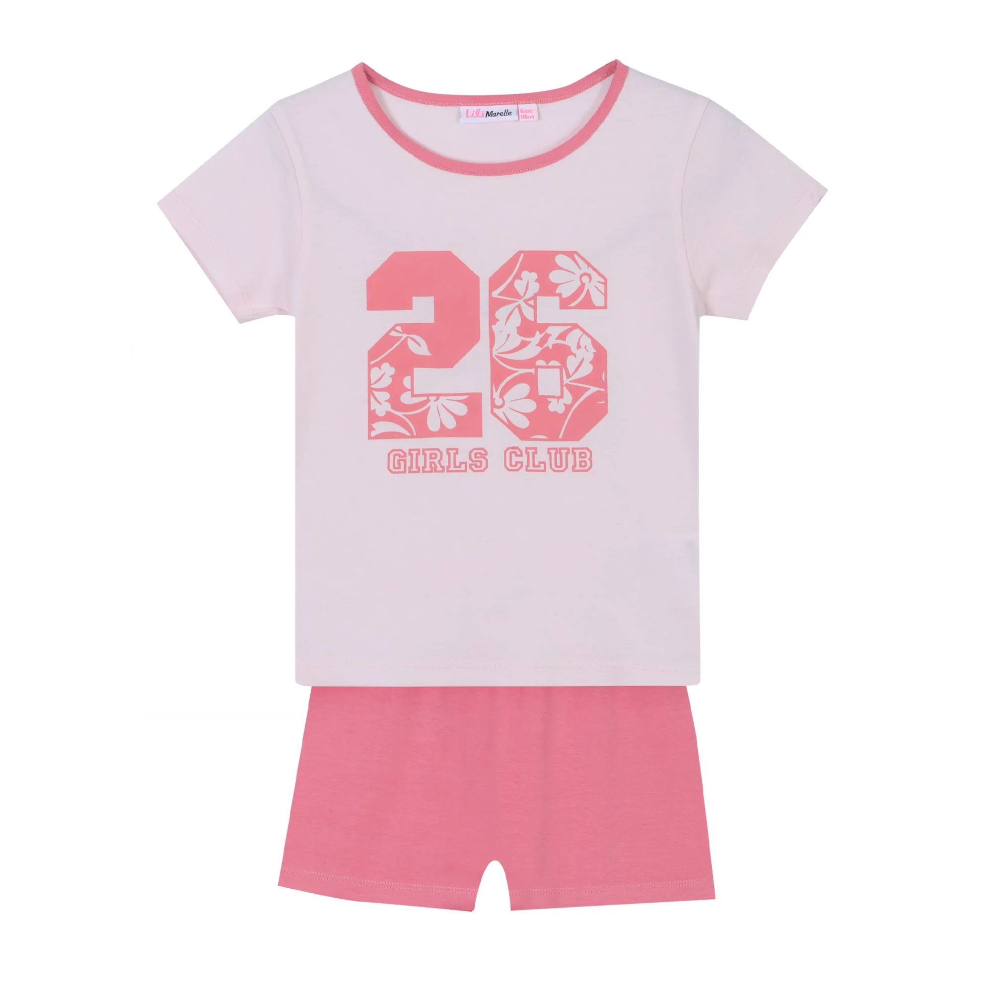 Pyjashort 3/12 ans - Blanc