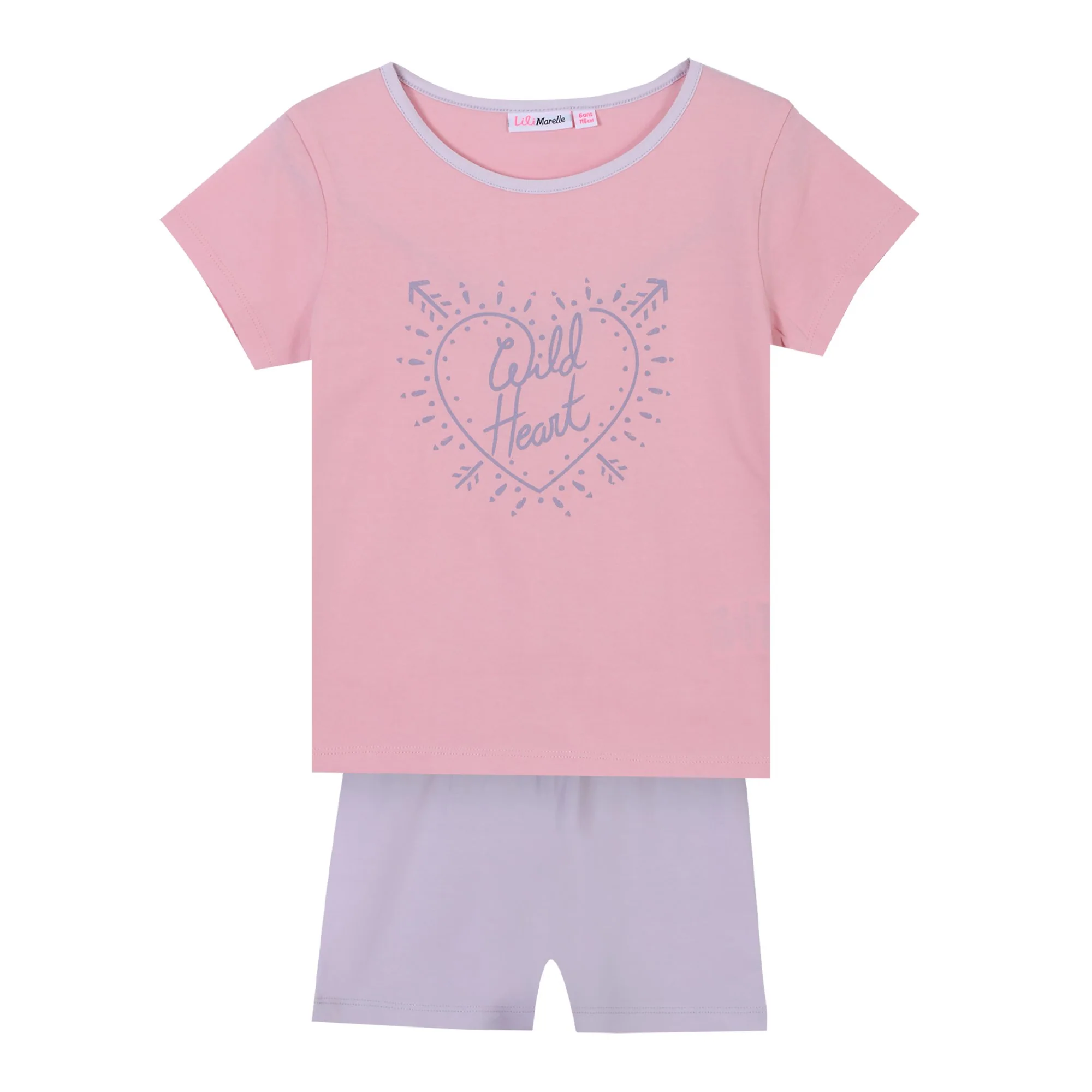 Pyjashort 3/12 ans - Rose - Image 6