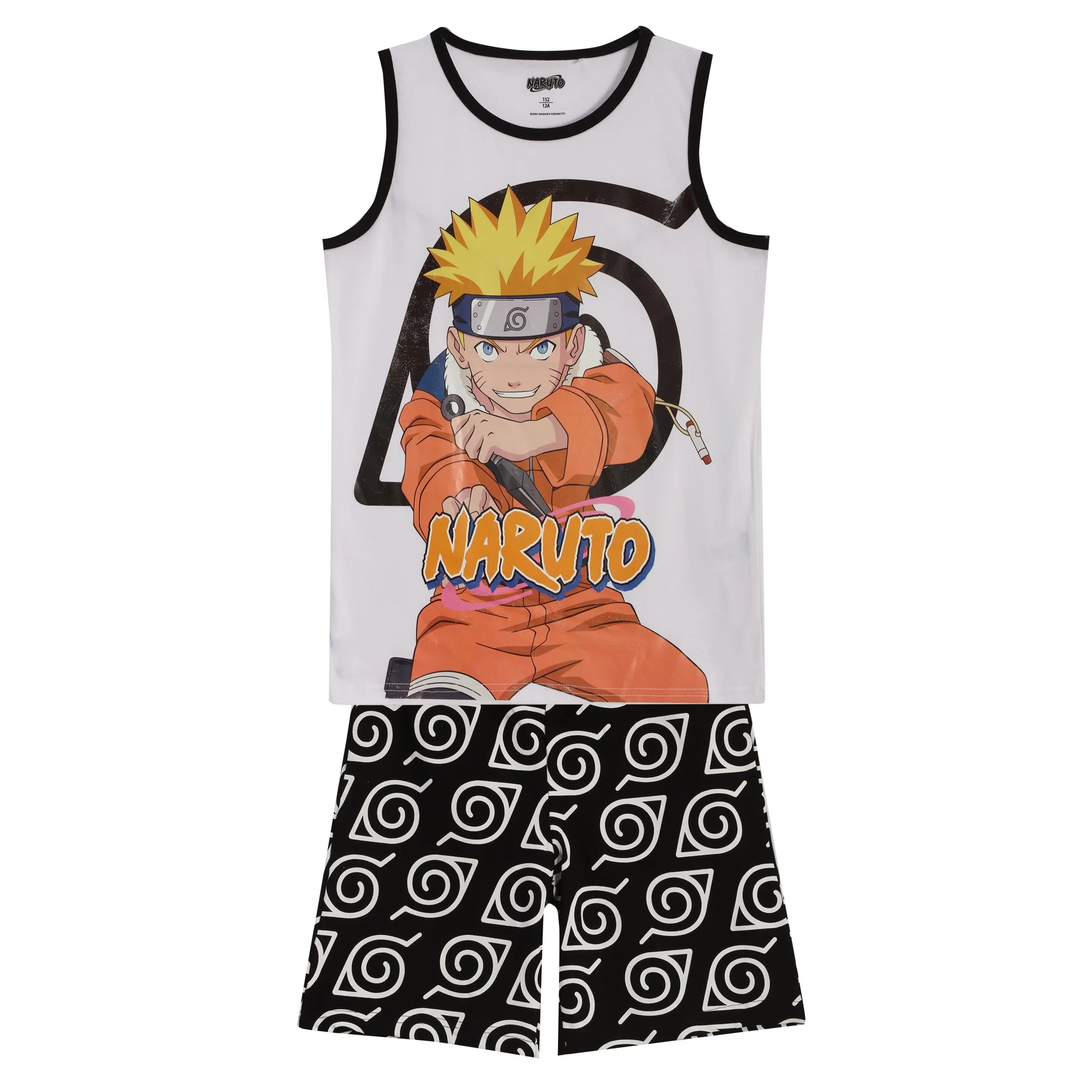 Pyjashort licence 10/14 ans - Noir