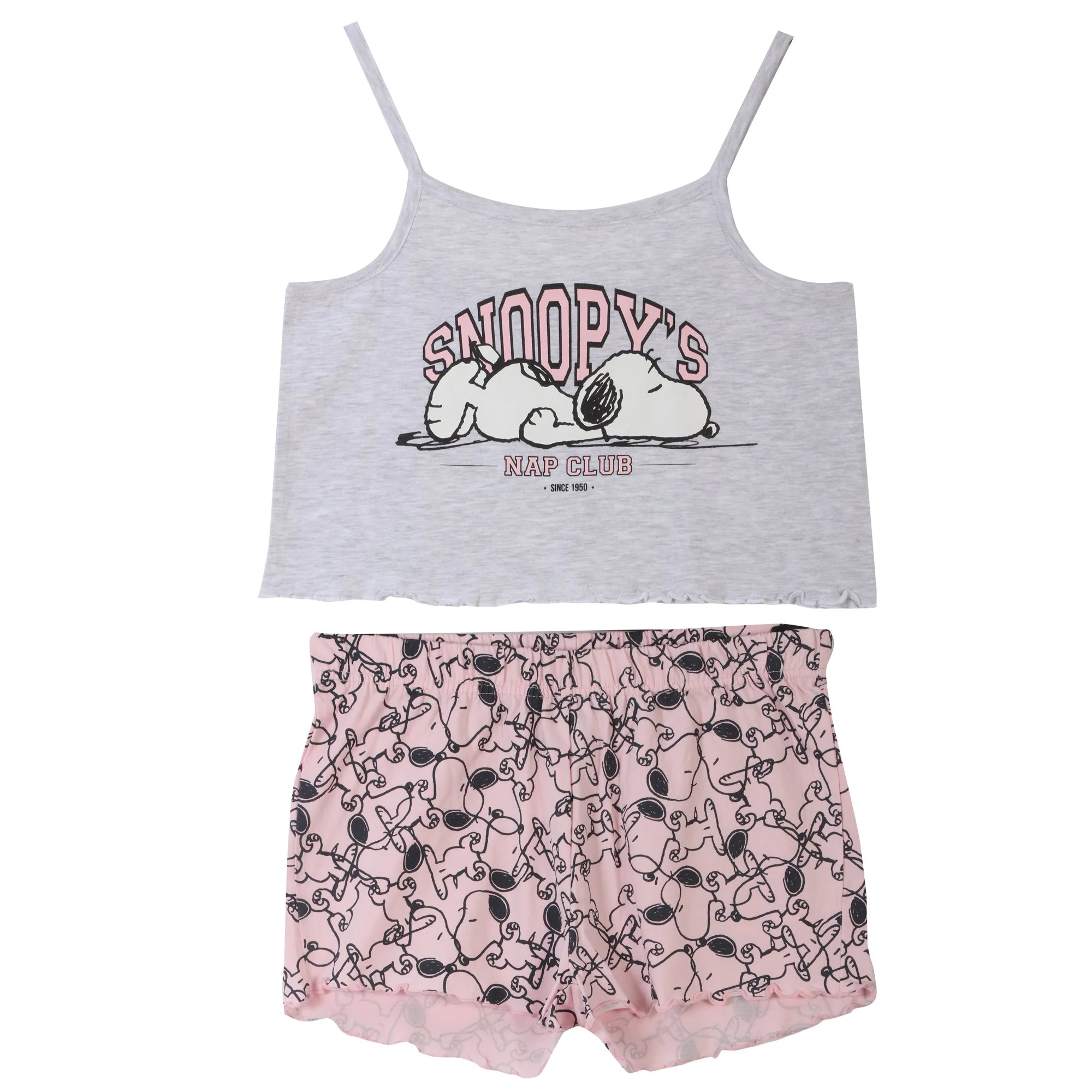 Pyjashort licence 10/14 ans - Rose