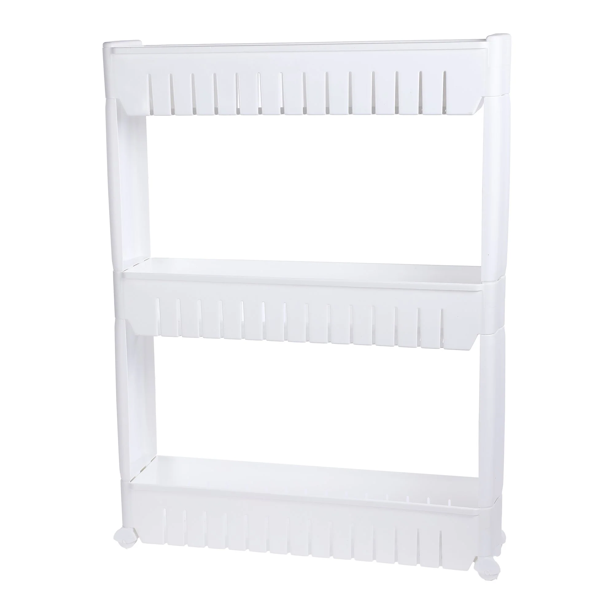 RESERRE 3 ETAGERES A ROULETTES 55X12X72CM - Image 2